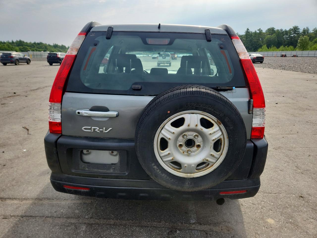 2006 Honda Cr-v Lx Green vin: SHSRD78586U401321
