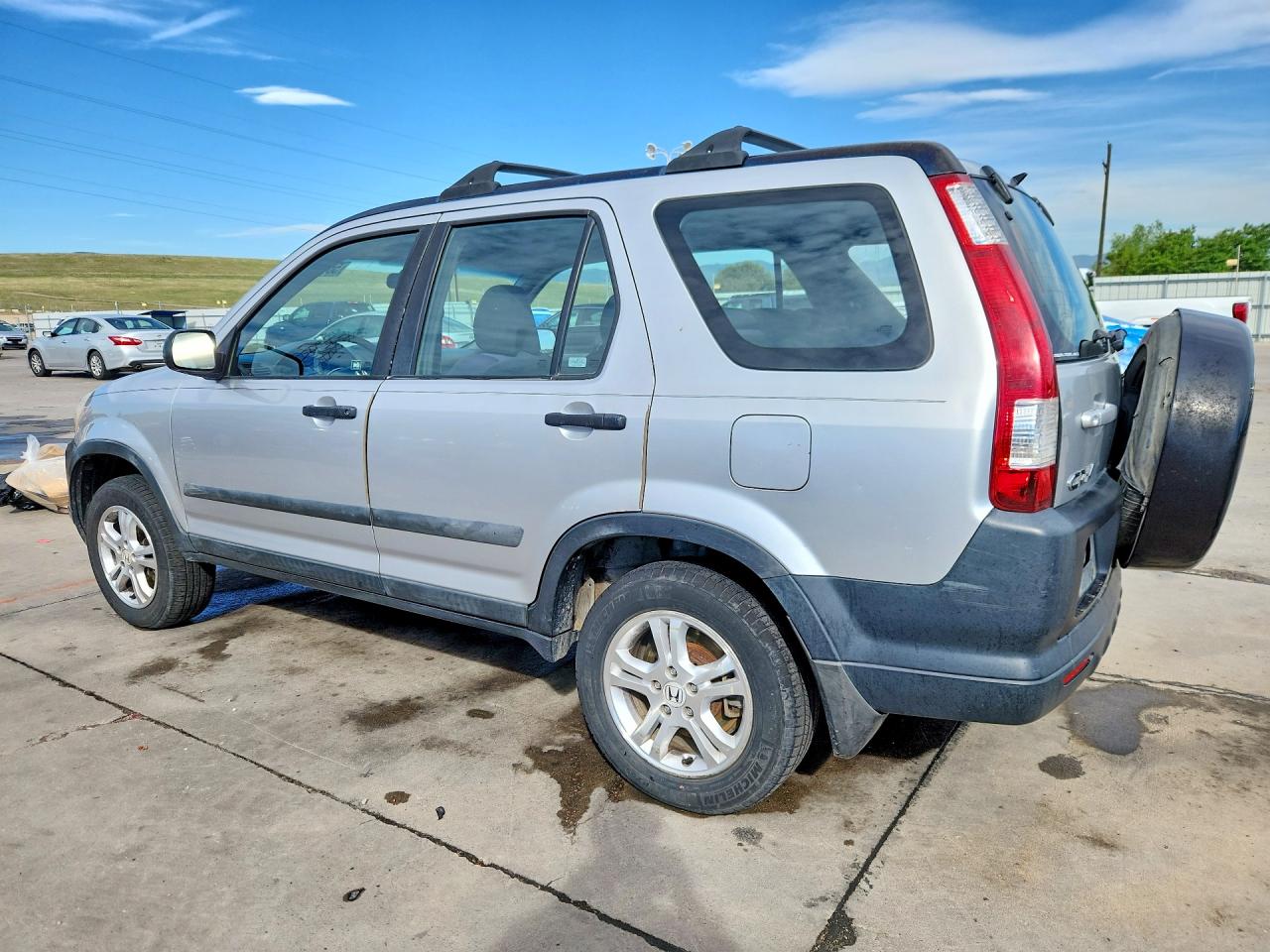 2006 Honda Cr-v Lx Silver vin: SHSRD78586U425411