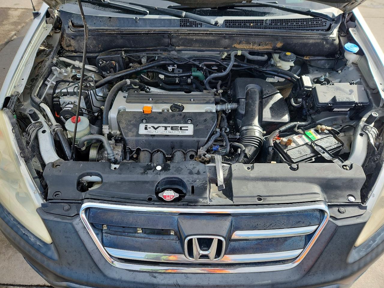 2006 Honda Cr-v Lx Silver vin: SHSRD78586U425411
