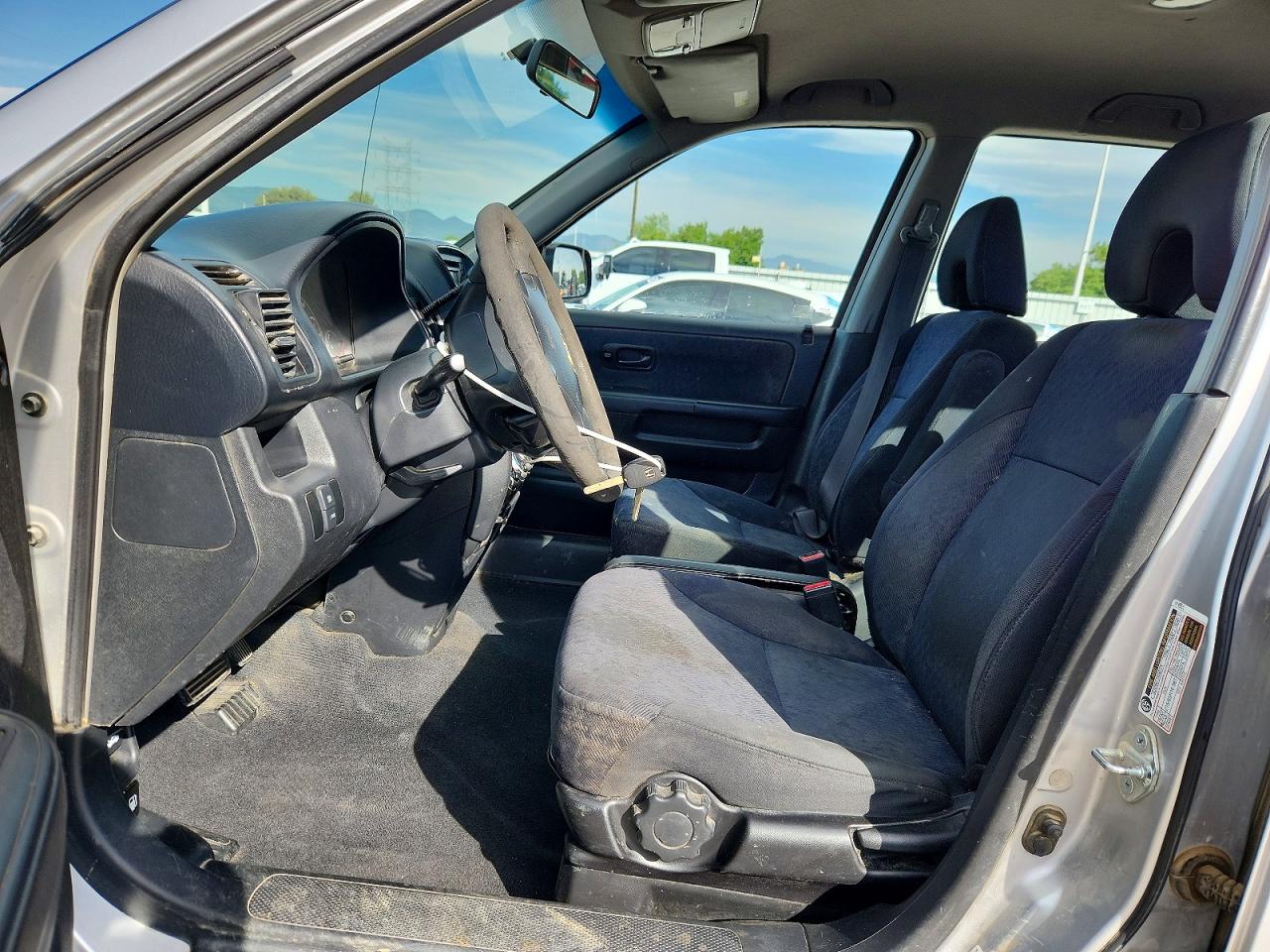 2006 Honda Cr-v Lx Silver vin: SHSRD78586U425411