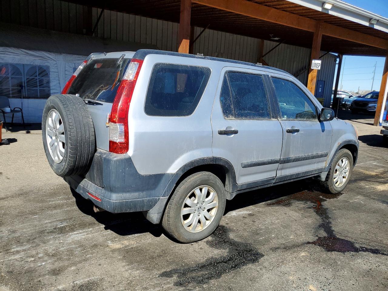 2006 Honda Cr-v Lx Серебряный vin: SHSRD78596U445201