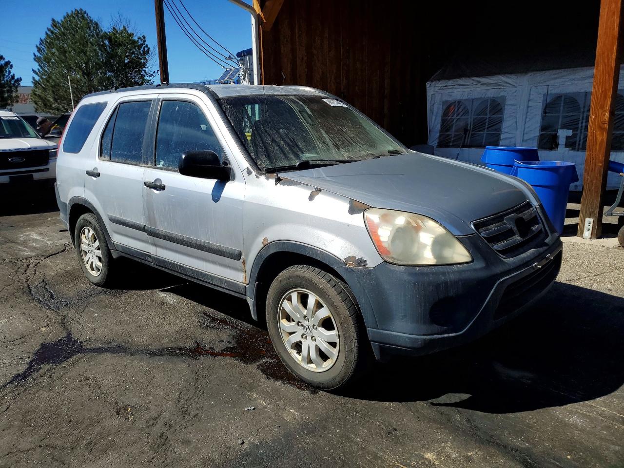 2006 Honda Cr-v Lx Серебряный vin: SHSRD78596U445201
