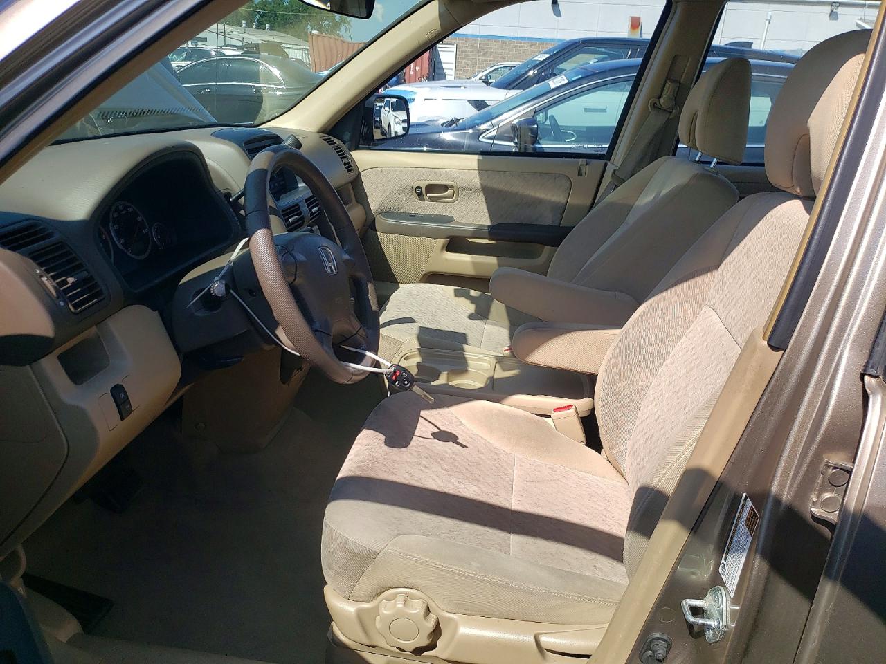 2005 Honda Cr-v Lx Brown vin: SHSRD785X5U338348