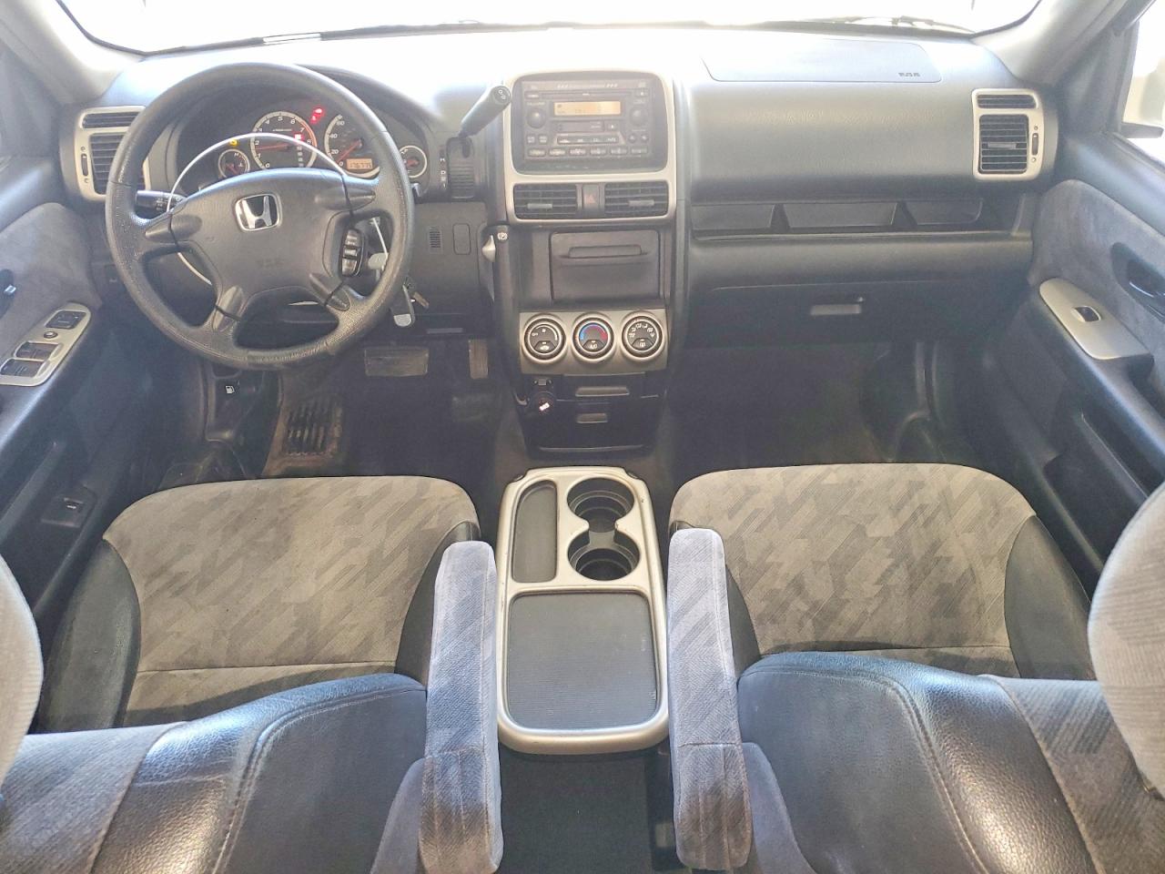 2003 Honda Cr-v Ex White vin: SHSRD78803U117641