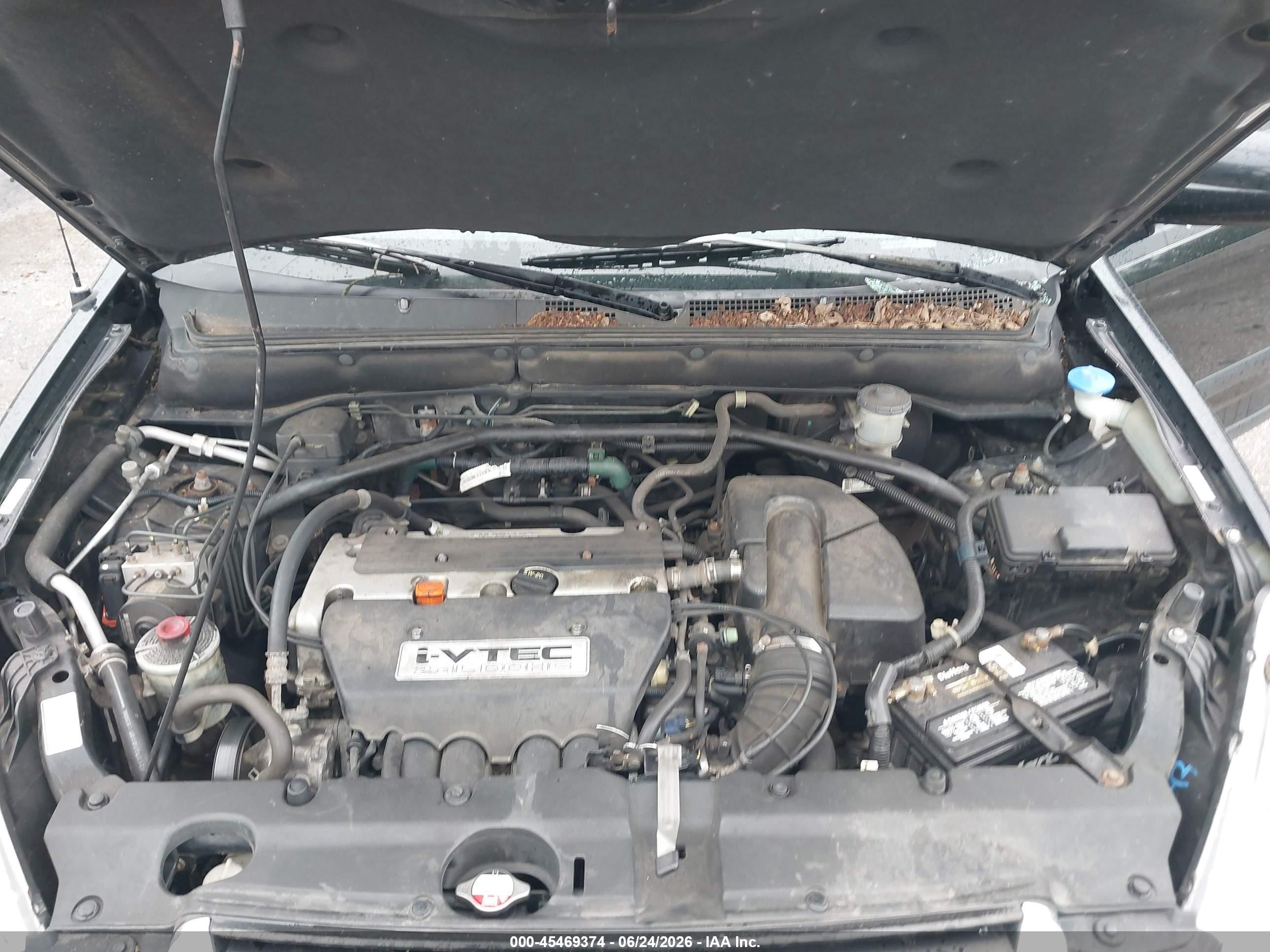 2003 Honda Cr-v Ex Black vin: SHSRD78803U139669