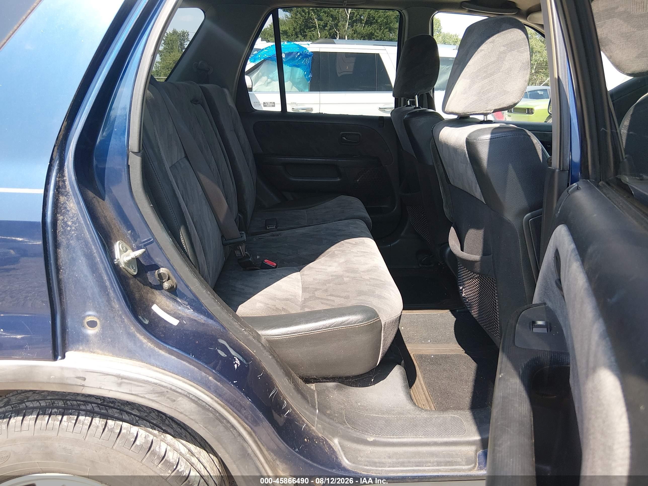 2003 Honda Cr-v Ex Синий vin: SHSRD78803U157346