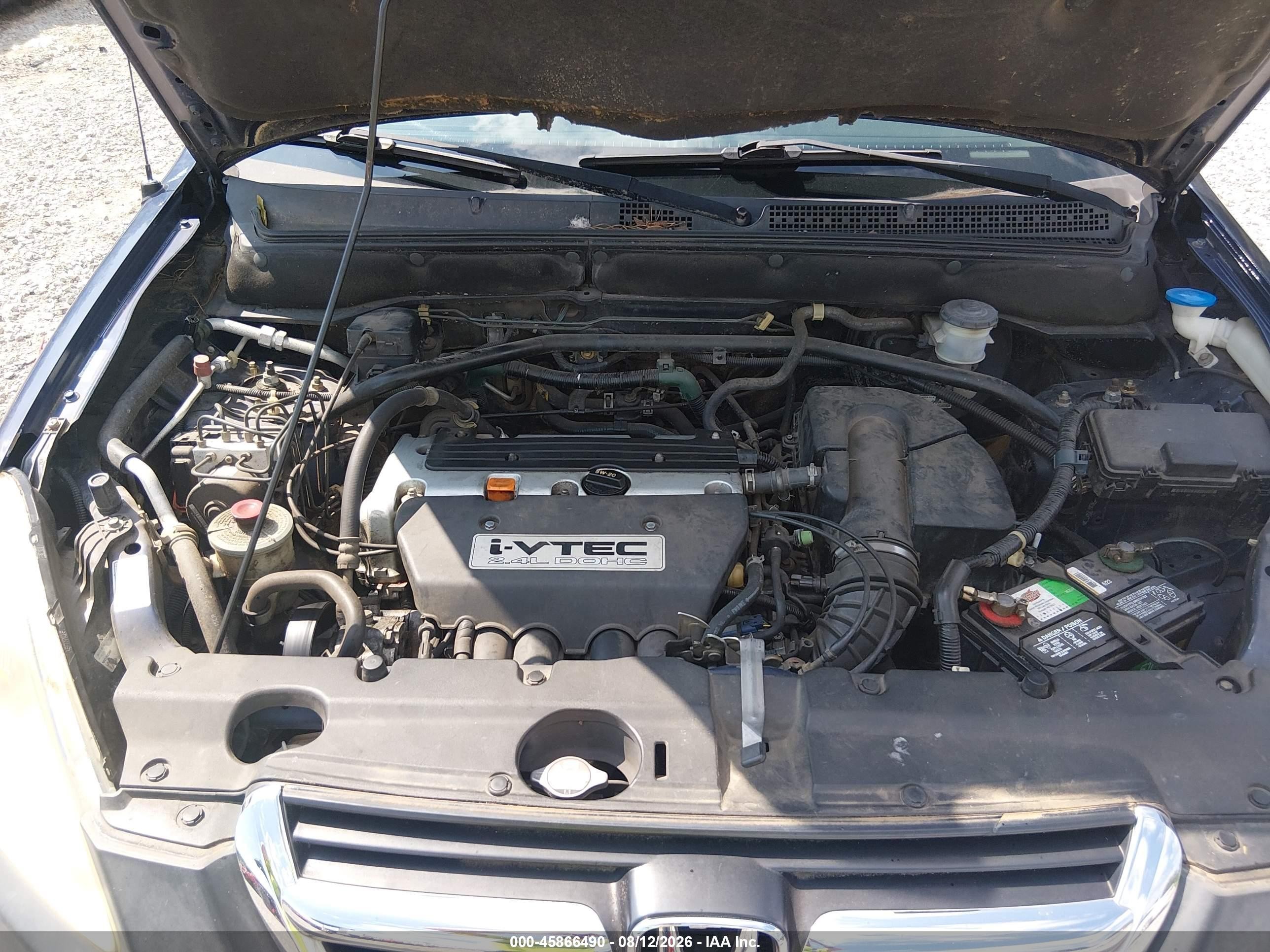 2003 Honda Cr-v Ex Синий vin: SHSRD78803U157346