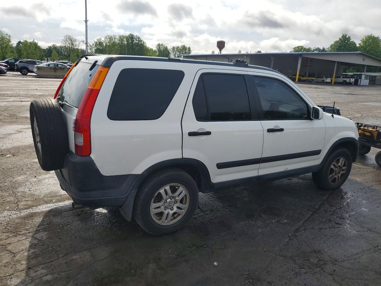 2004 Honda Cr-v Ex Белый vin: SHSRD78804U203677