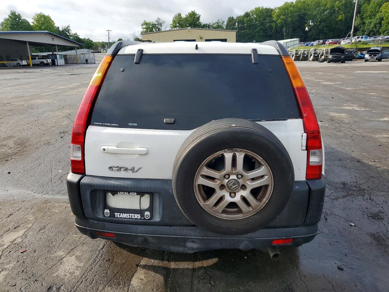 2004 Honda Cr-v Ex Белый vin: SHSRD78804U203677