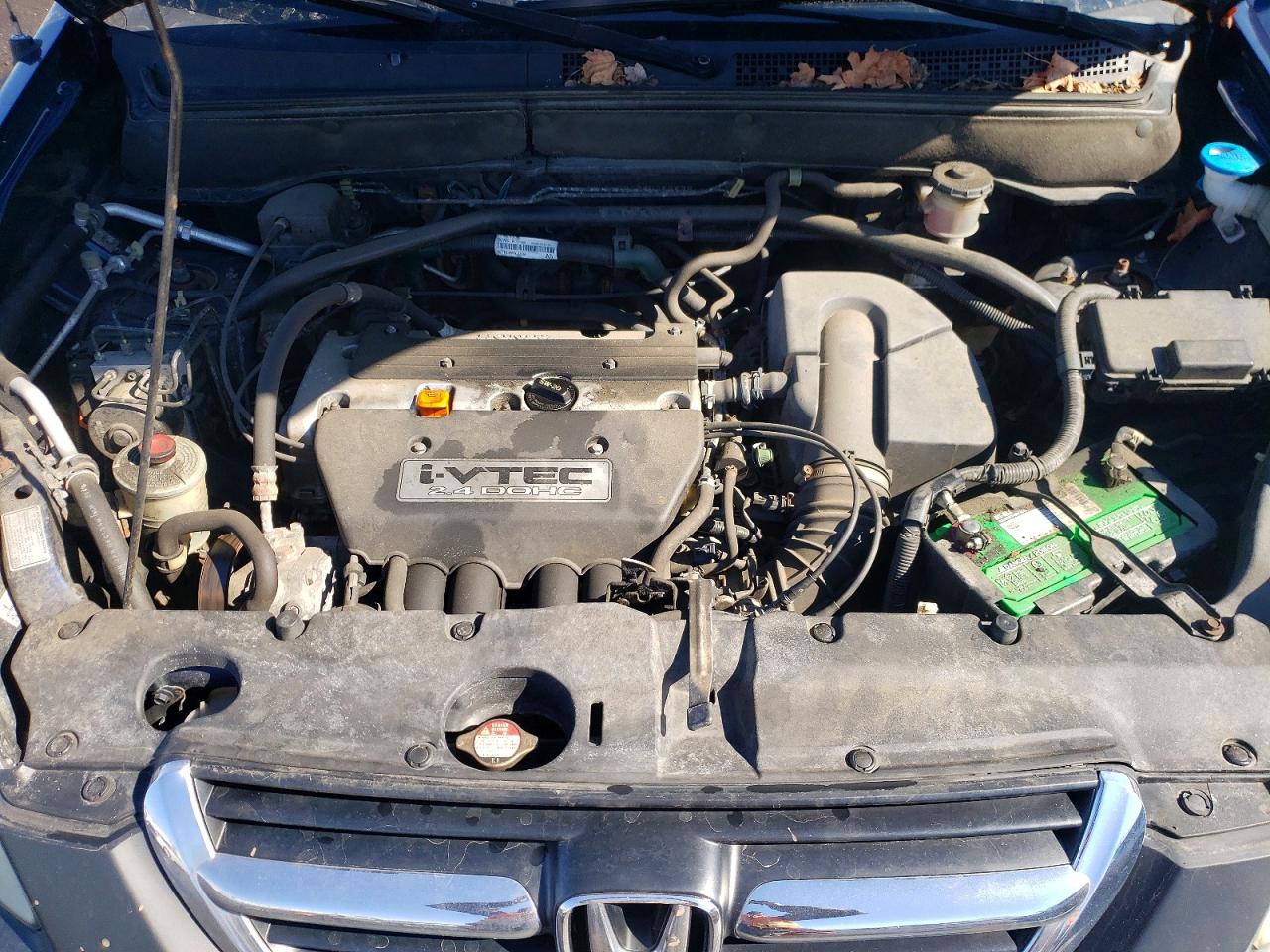 2004 Honda Cr-v Ex Blue vin: SHSRD78804U246979