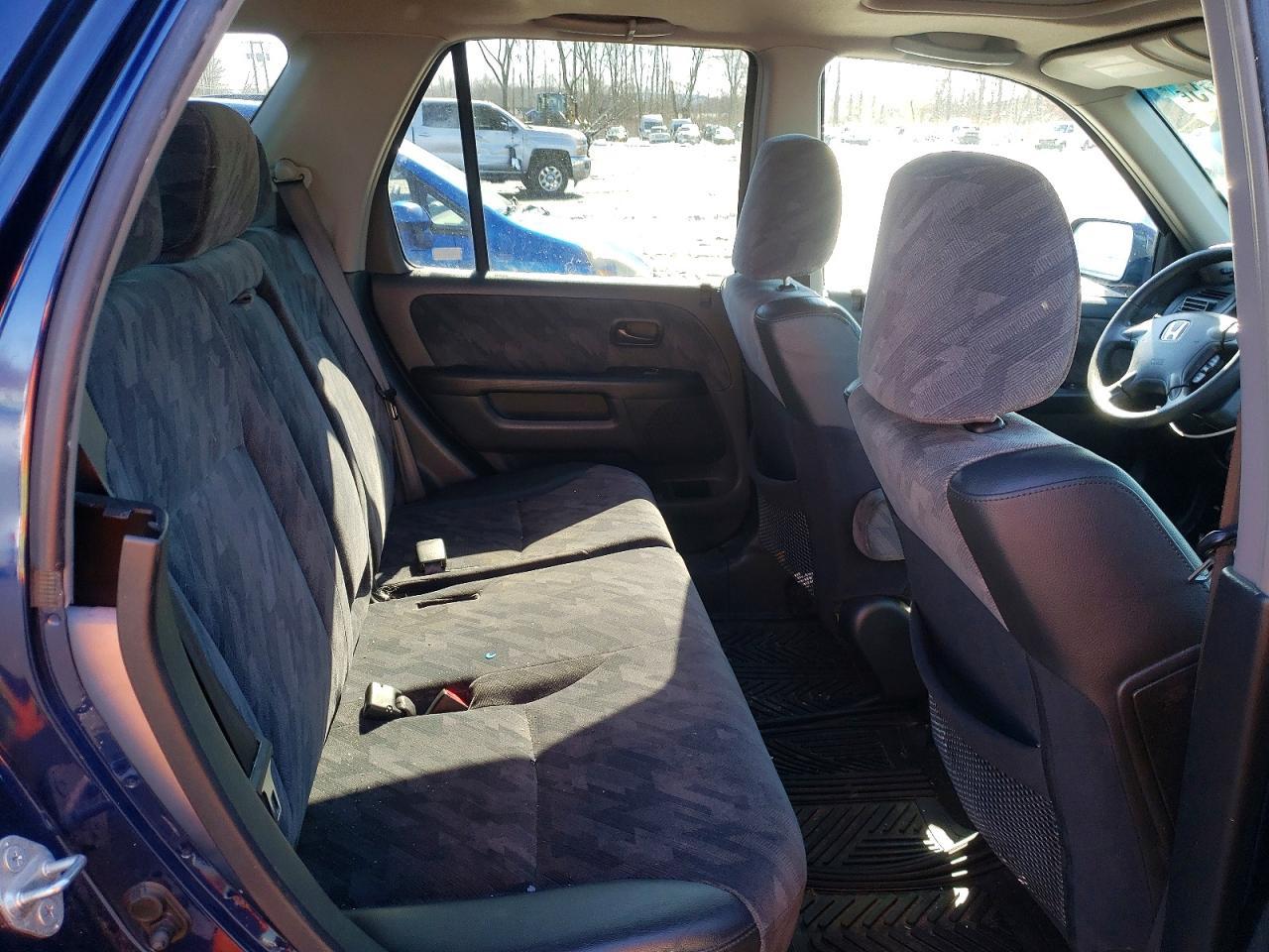2004 Honda Cr-v Ex Blue vin: SHSRD78804U246979