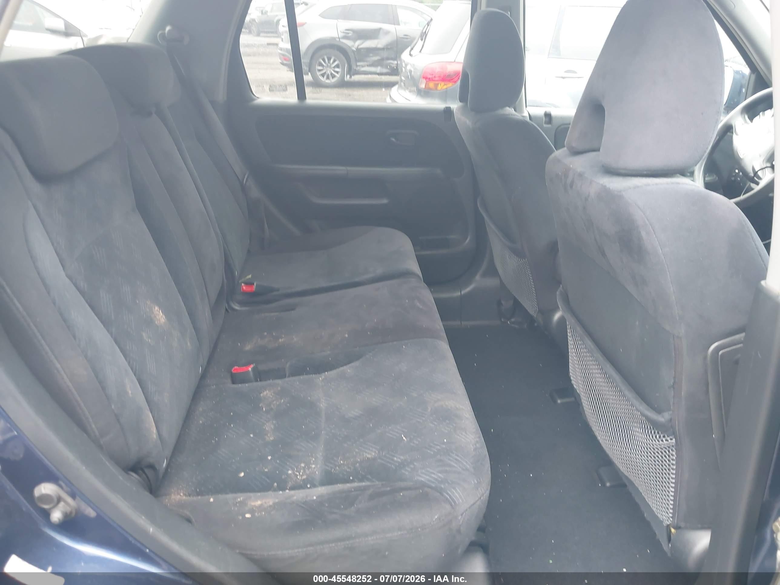 2005 Honda Cr-v Ex Blue vin: SHSRD78805U302517