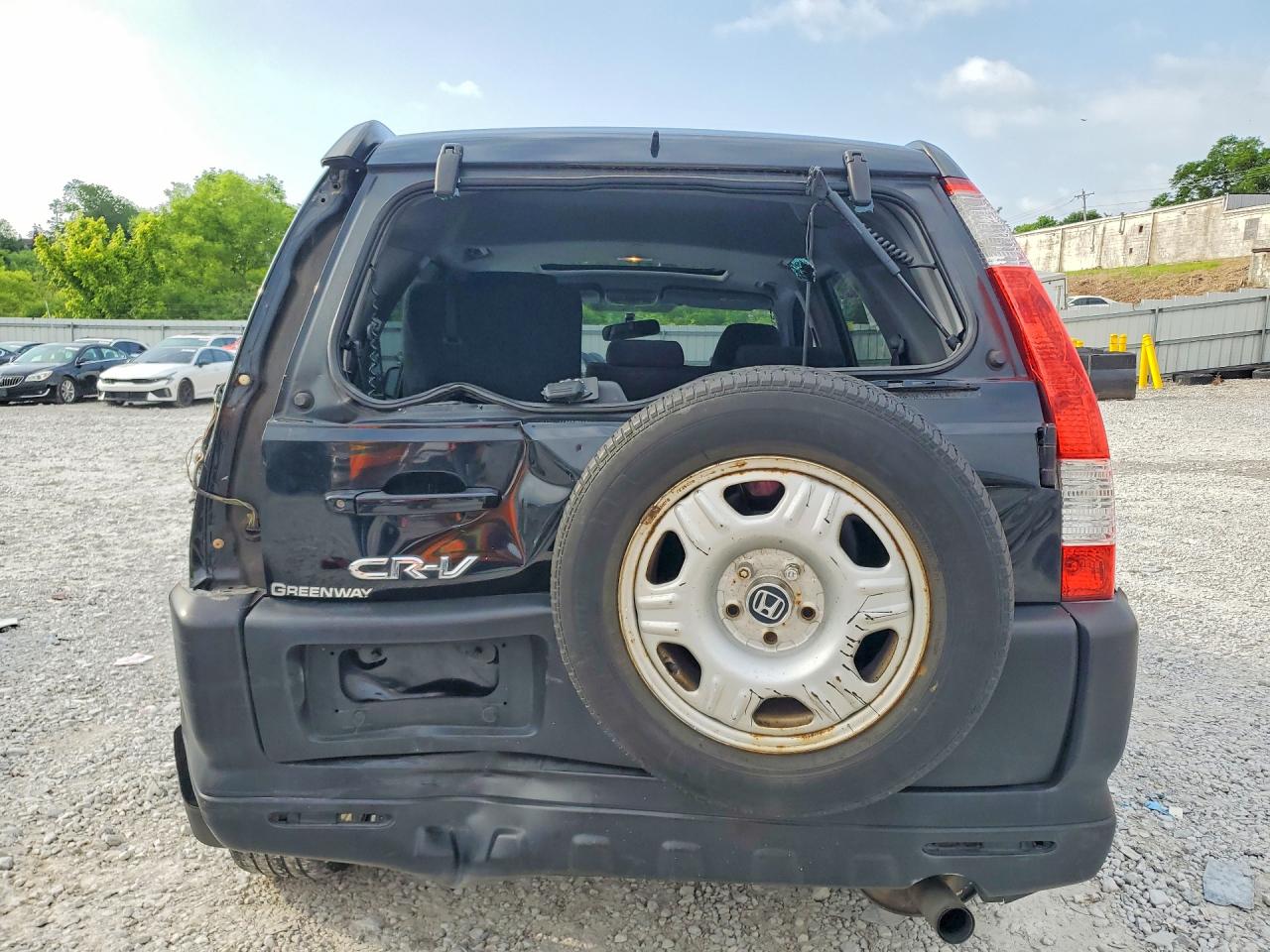 2005 Honda Cr-v Ex Black vin: SHSRD78805U322282
