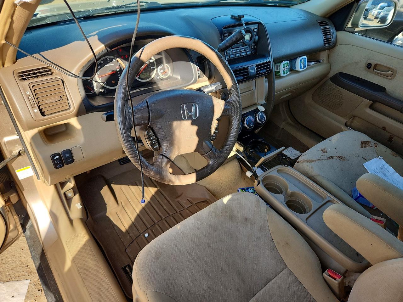 2005 Honda Cr-v Ex Золотой vin: SHSRD78805U334075