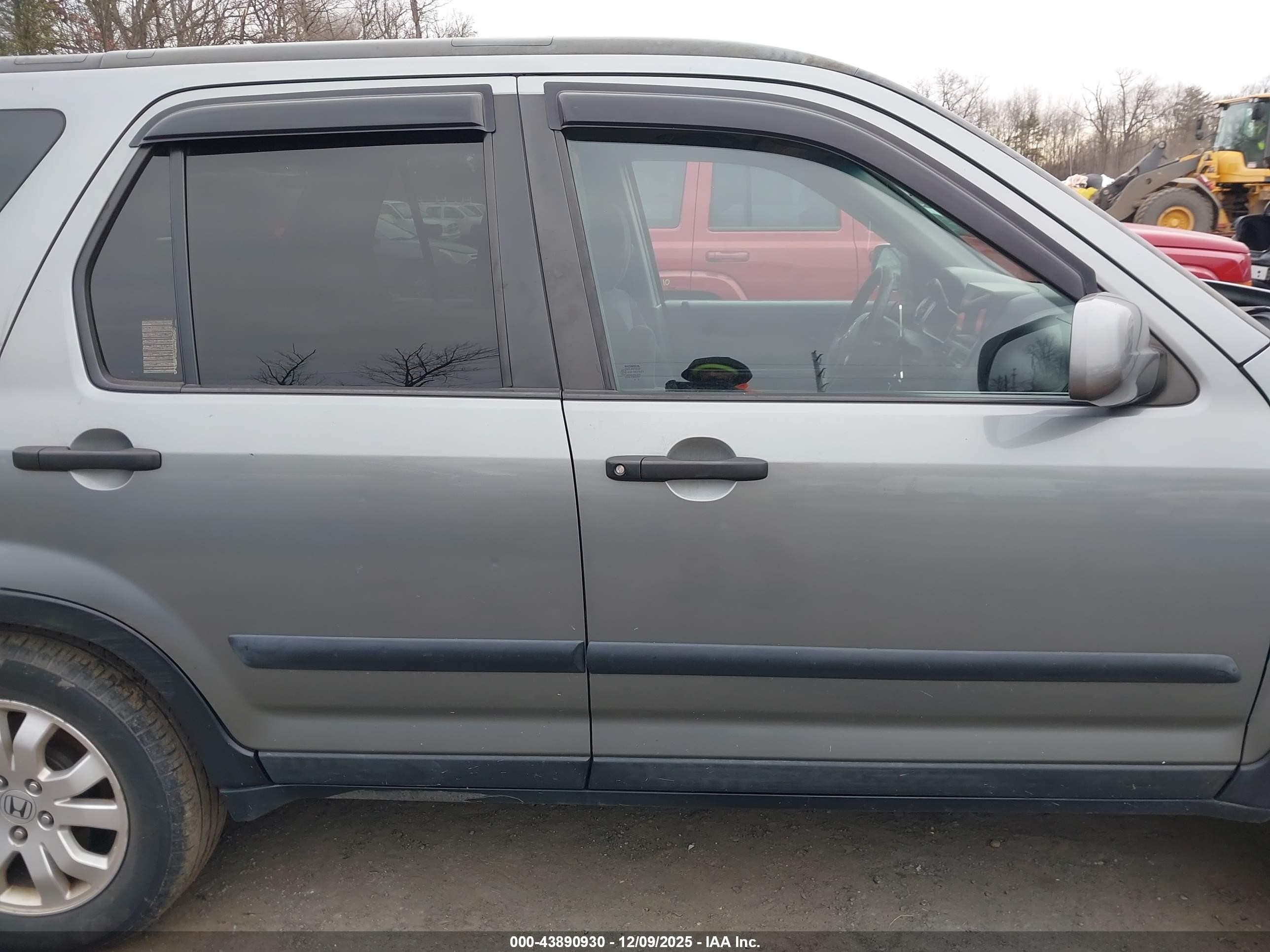 2005 Honda Cr-v Ex Gray vin: SHSRD78805U346338