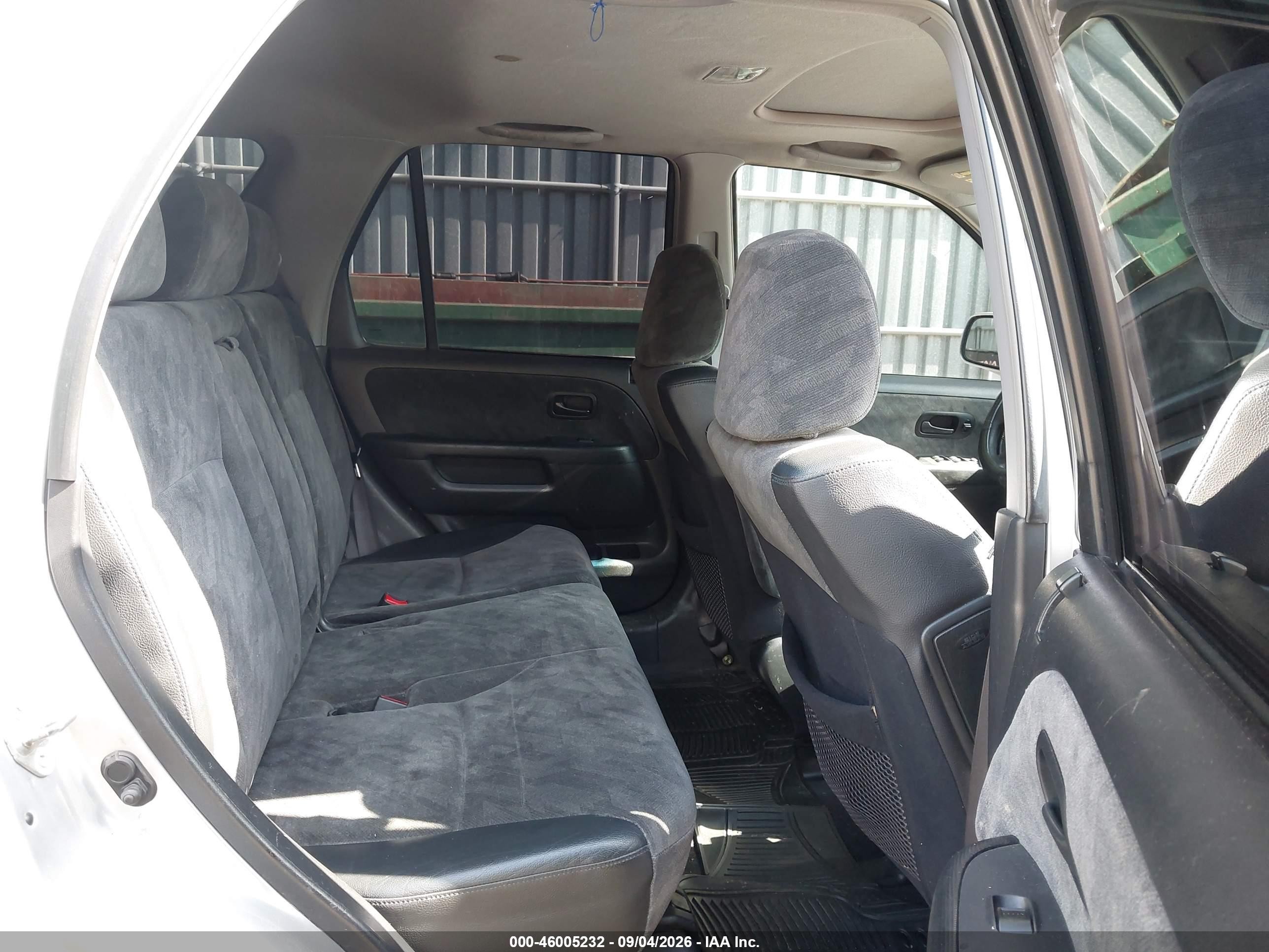 2002 Honda Cr-v Ex Silver vin: SHSRD78812U010872