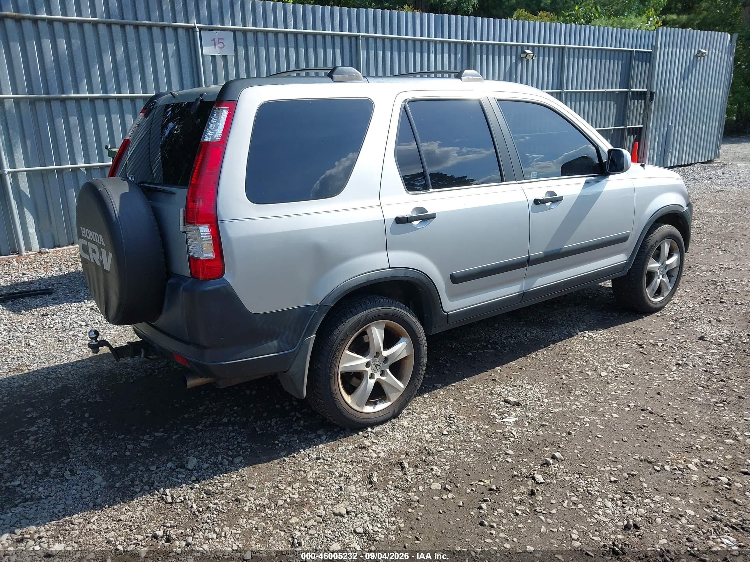 2002 Honda Cr-v Ex Silver vin: SHSRD78812U010872