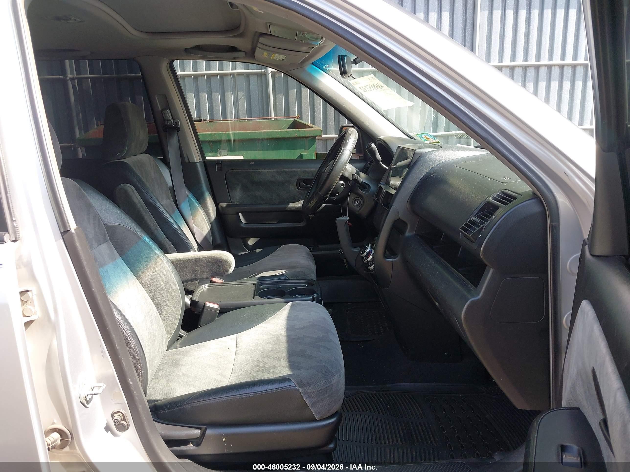 2002 Honda Cr-v Ex Silver vin: SHSRD78812U010872