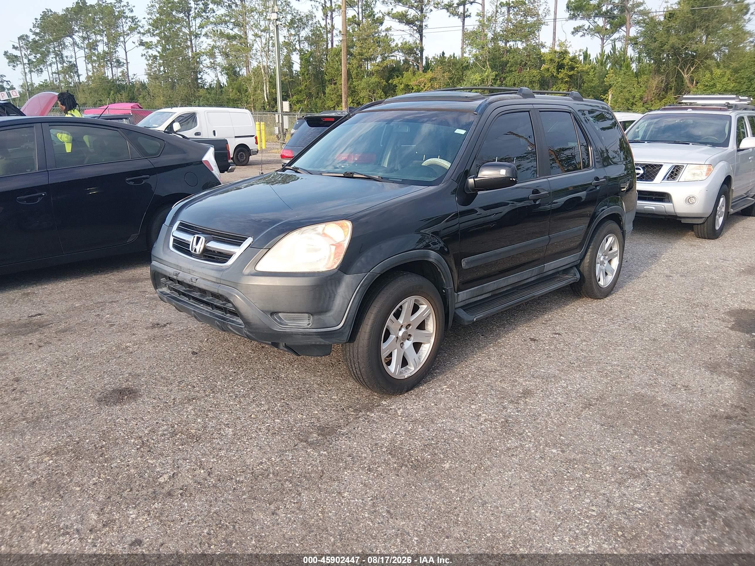 2003 Honda Cr-v Ex Черный vin: SHSRD78813U106261