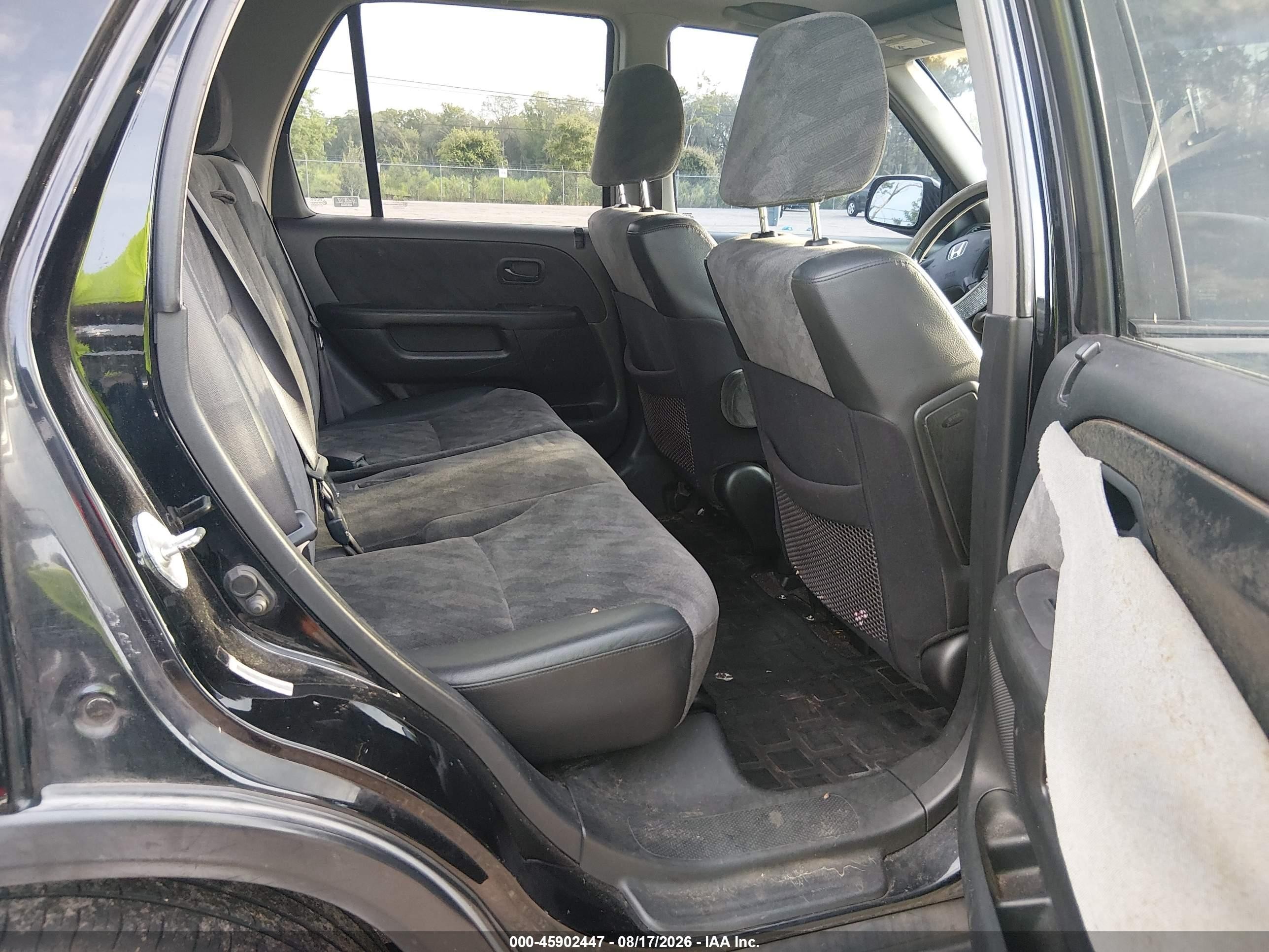 2003 Honda Cr-v Ex Черный vin: SHSRD78813U106261