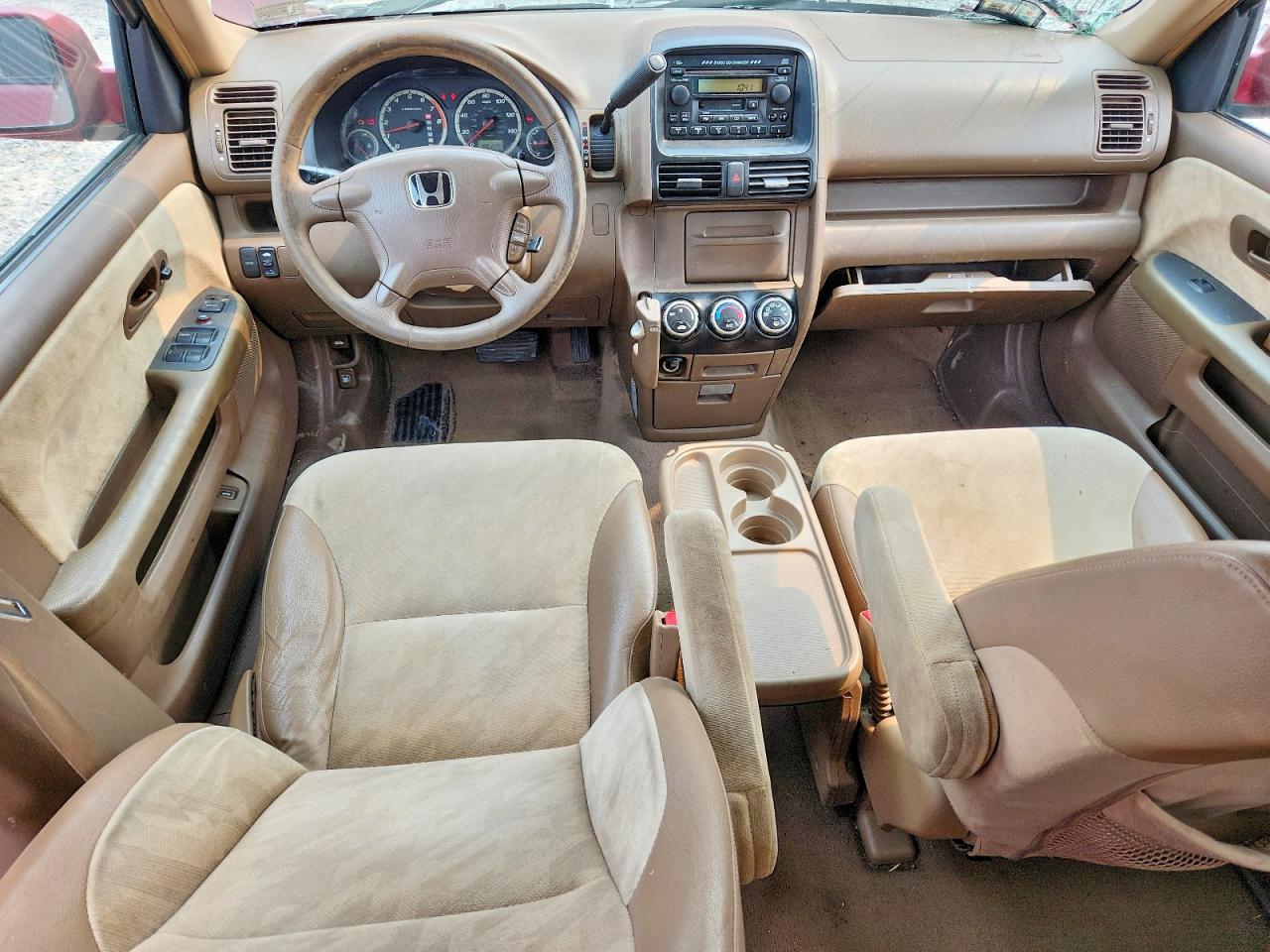 2003 Honda Cr-v Ex Бордовый vin: SHSRD78813U154598