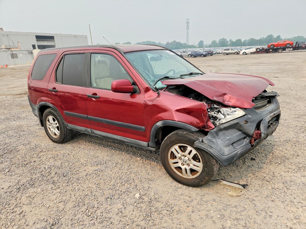 2003 Honda Cr-v Ex Бордовый vin: SHSRD78813U154598