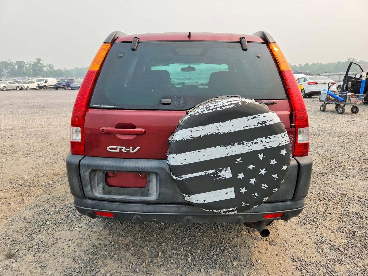 2003 Honda Cr-v Ex Бордовый vin: SHSRD78813U154598