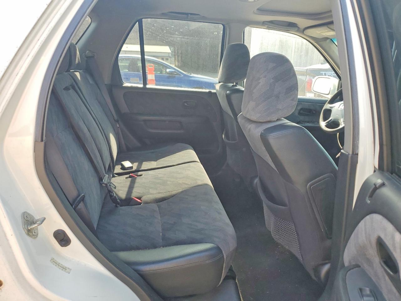 2004 Honda Cr-v Ex White vin: SHSRD78814U236235