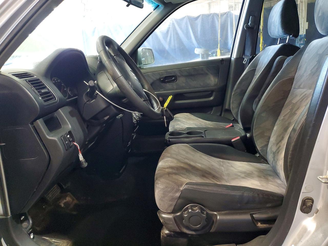 2004 Honda Cr-v Ex Silver vin: SHSRD78814U252872