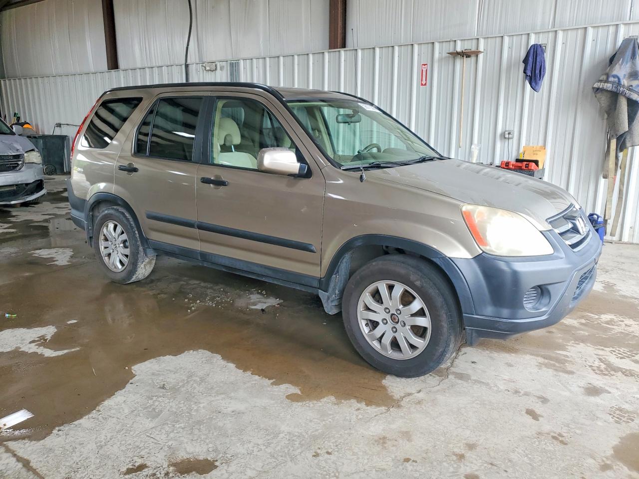 2005 Honda Cr-v Ex Beige vin: SHSRD78815U334098