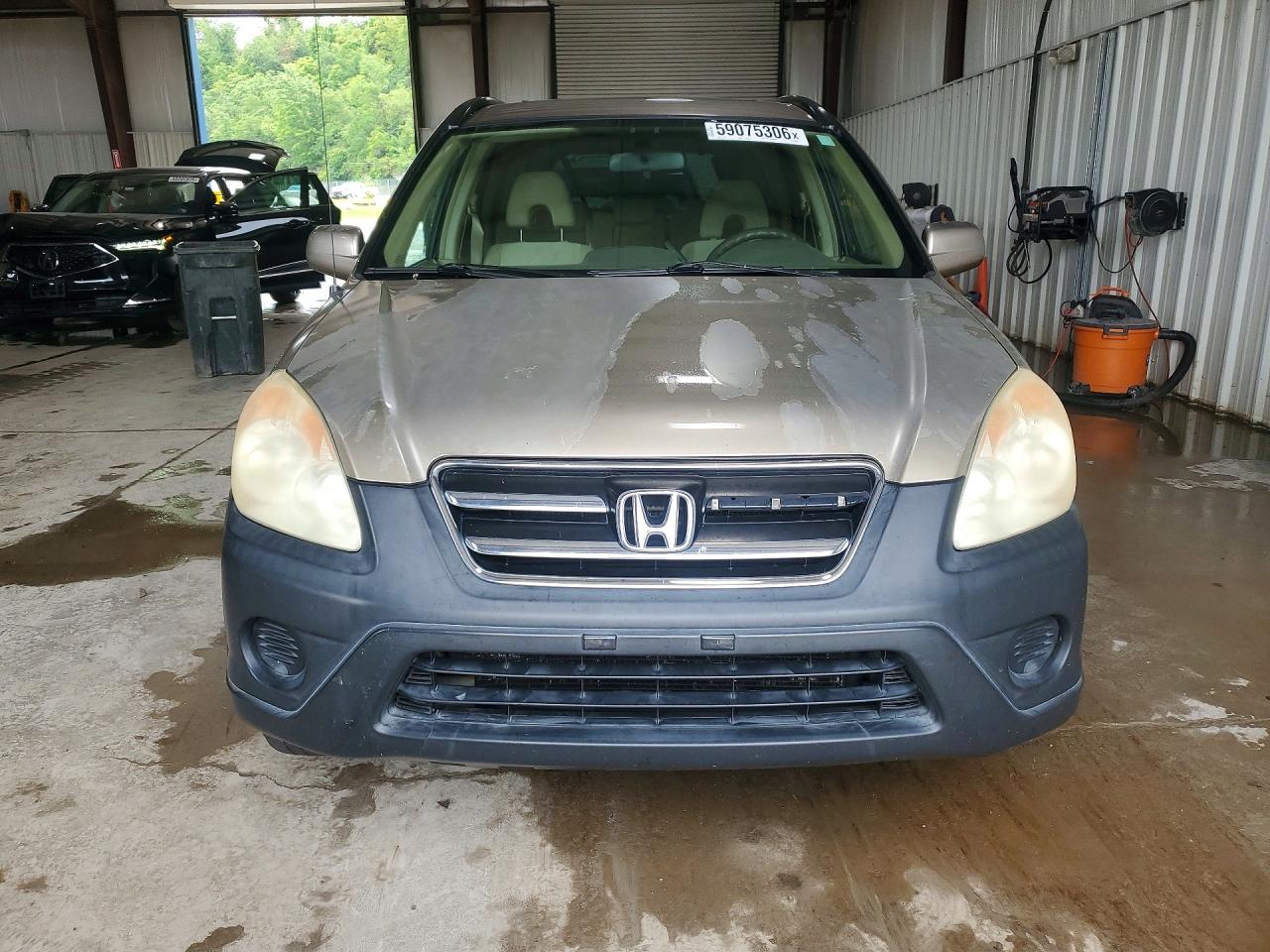 2005 Honda Cr-v Ex Beige vin: SHSRD78815U334098