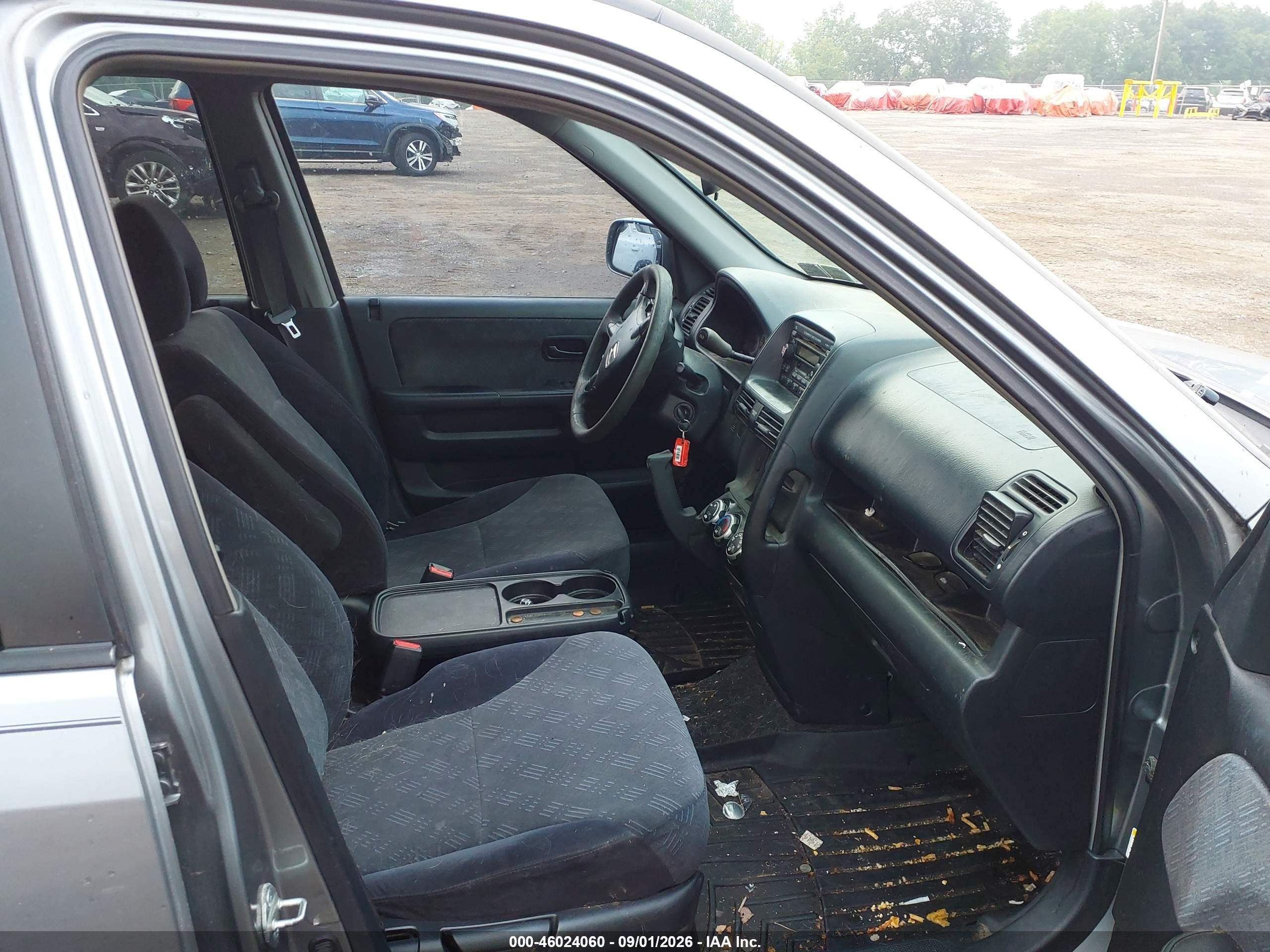 2006 Honda Cr-v Ex Gray vin: SHSRD78816U436308
