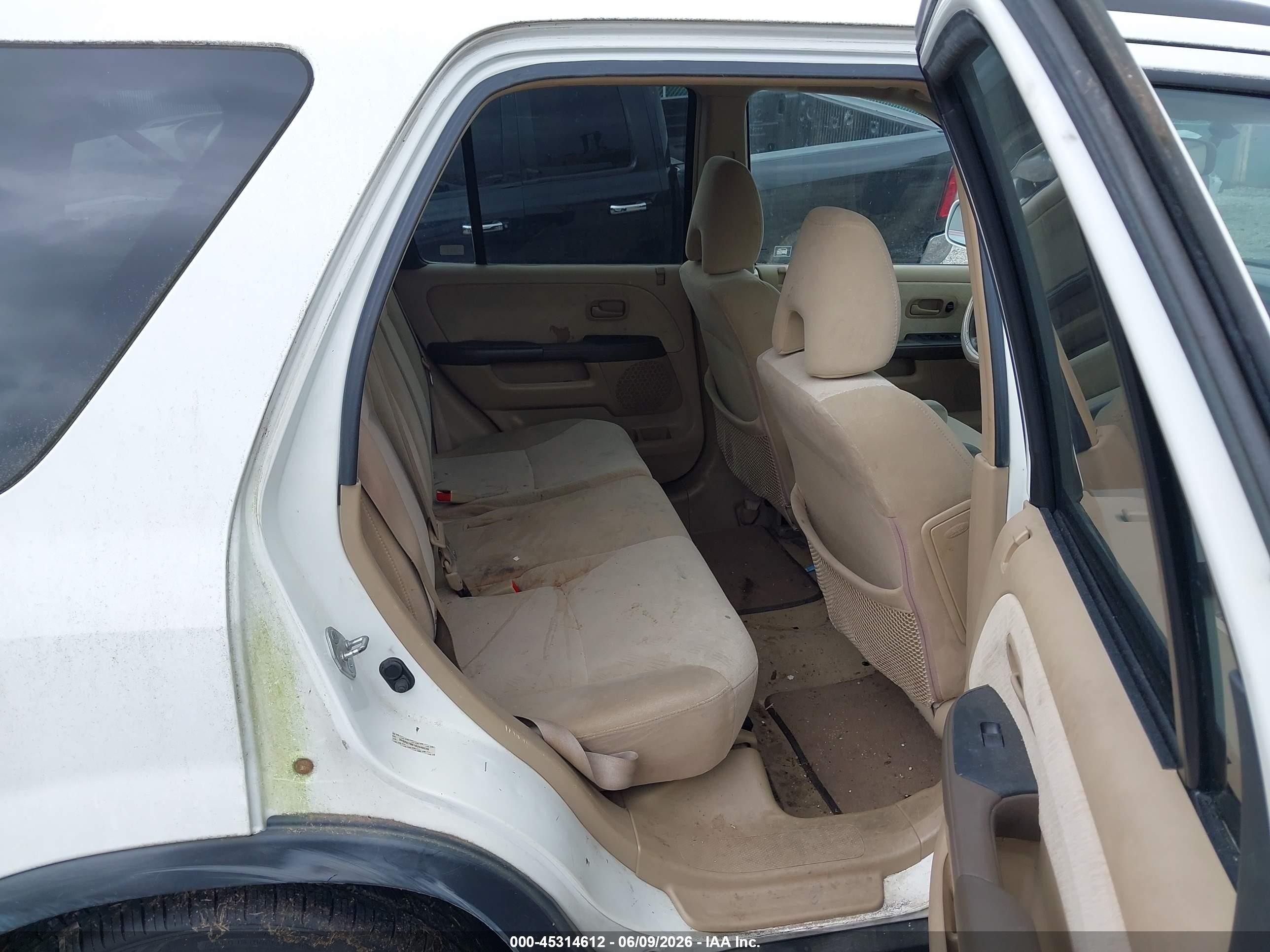 2006 Honda Cr-v Ex Белый vin: SHSRD78816U440228