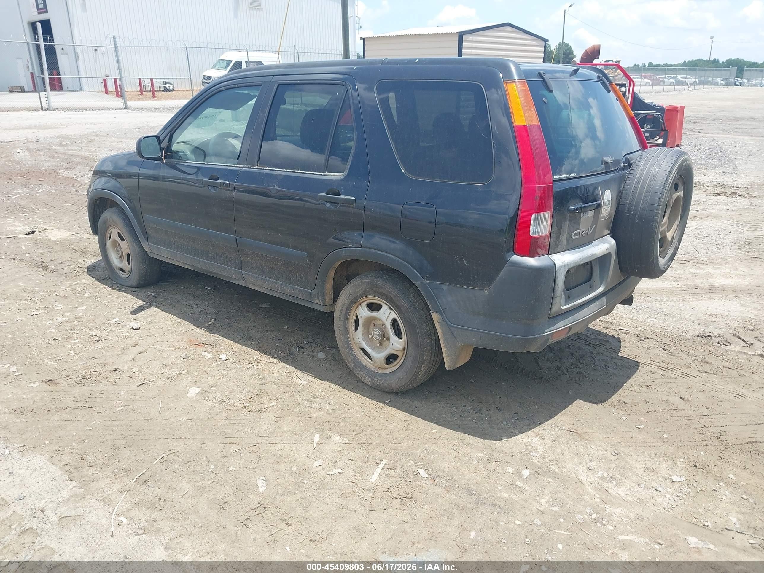 2002 Honda Cr-v Ex Black vin: SHSRD78822U009682