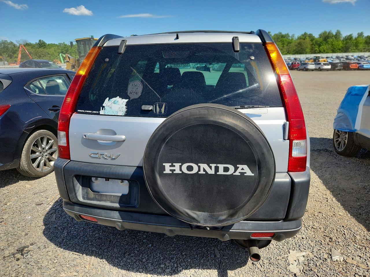2003 Honda Cr-v Ex Silver vin: SHSRD78823U141598