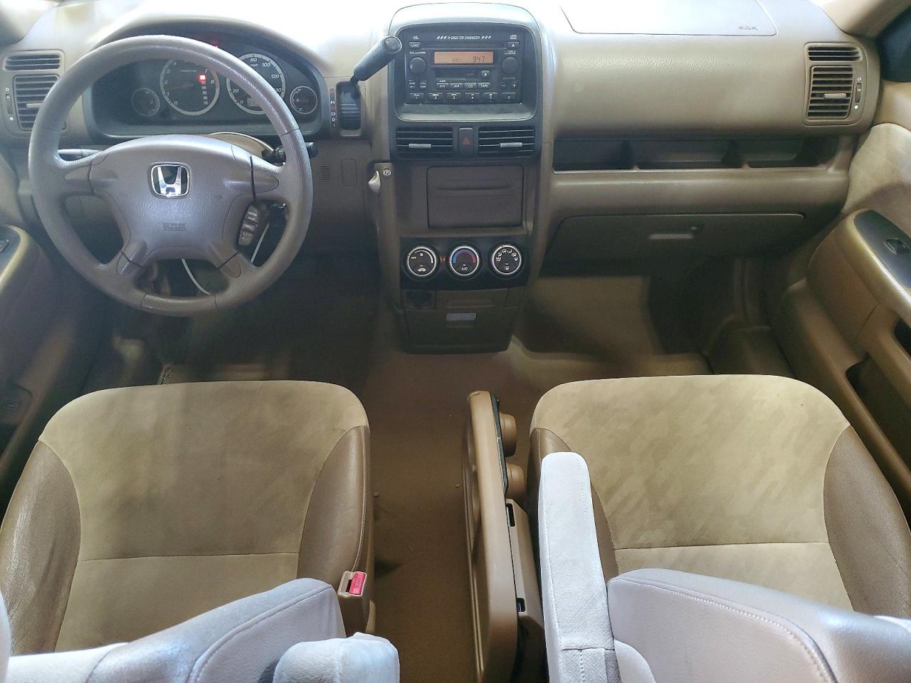 2004 Honda Cr-v Ex Green vin: SHSRD78824U213613