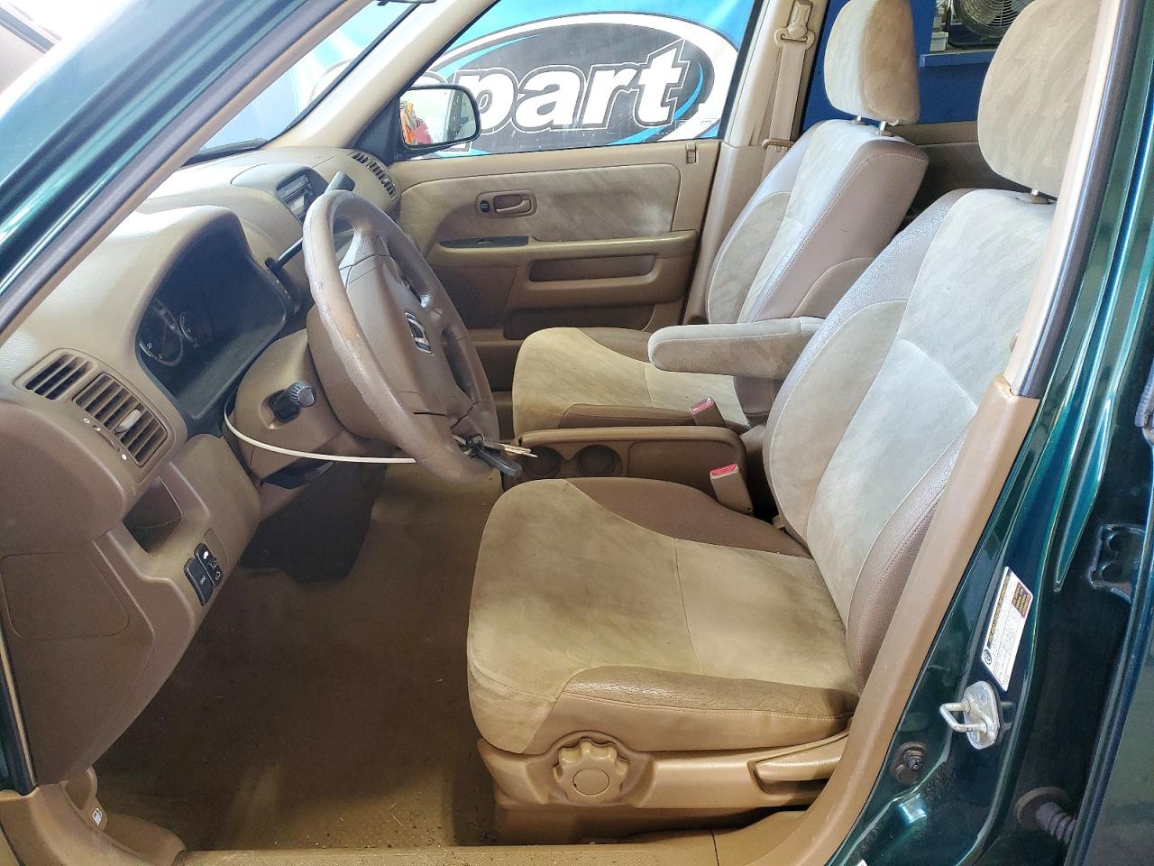 2004 Honda Cr-v Ex Green vin: SHSRD78824U213613