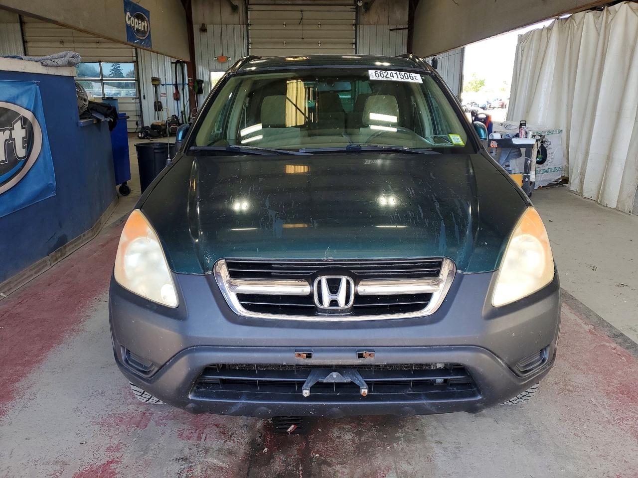 2004 Honda Cr-v Ex Green vin: SHSRD78824U213613