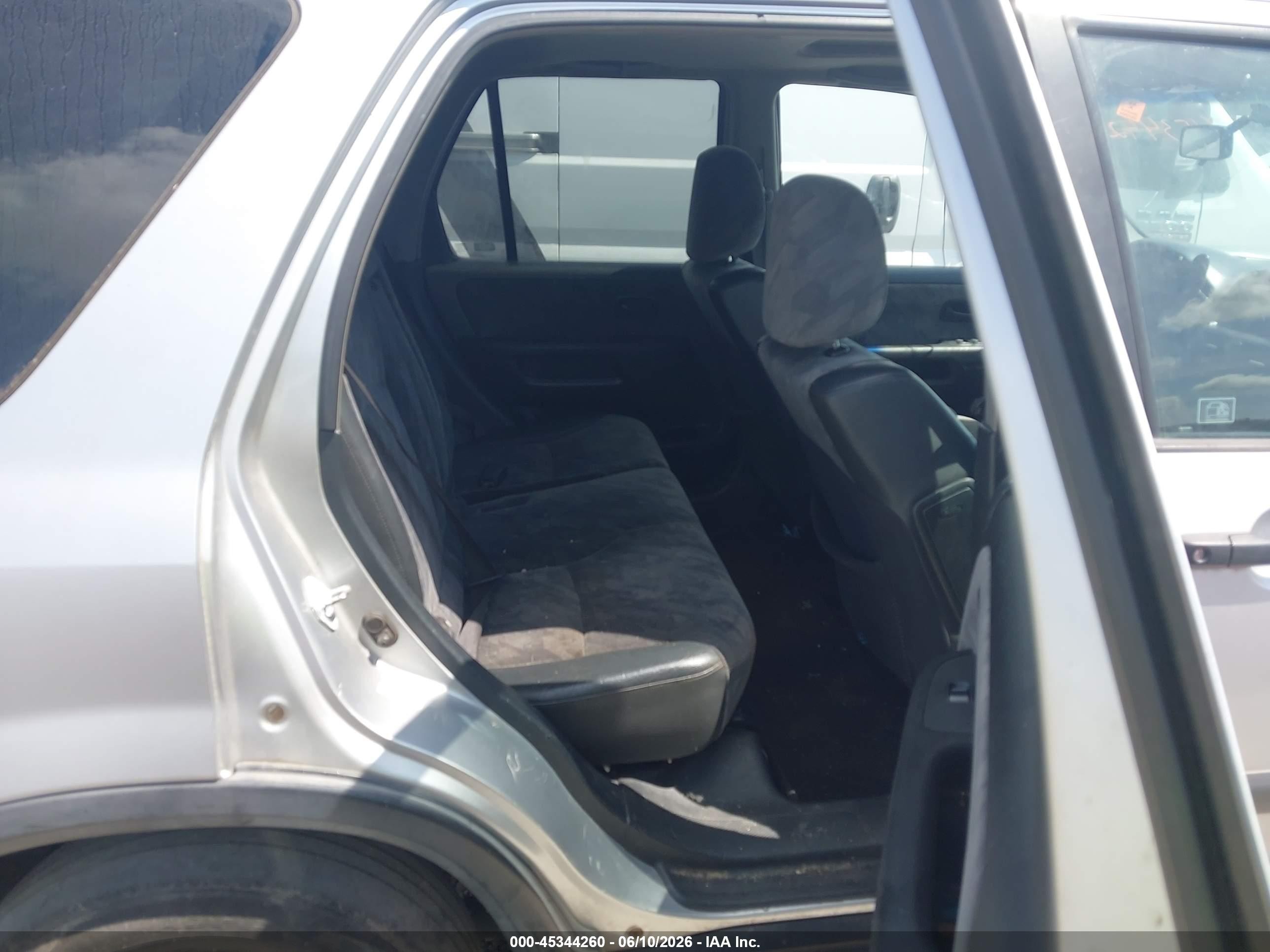2004 Honda Cr-v Ex Silver vin: SHSRD78824U217256