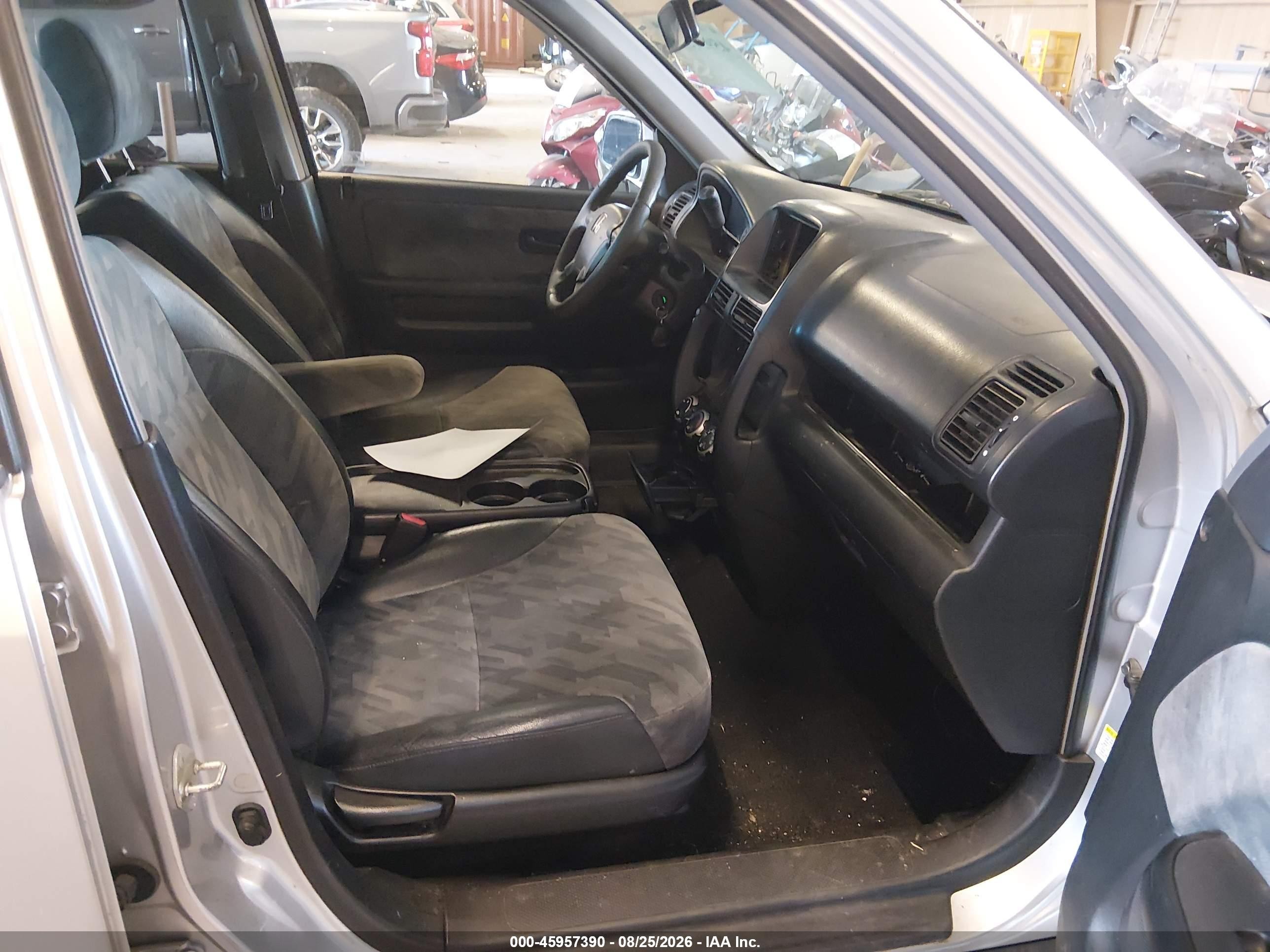 2004 Honda Cr-v Ex Silver vin: SHSRD78824U218469