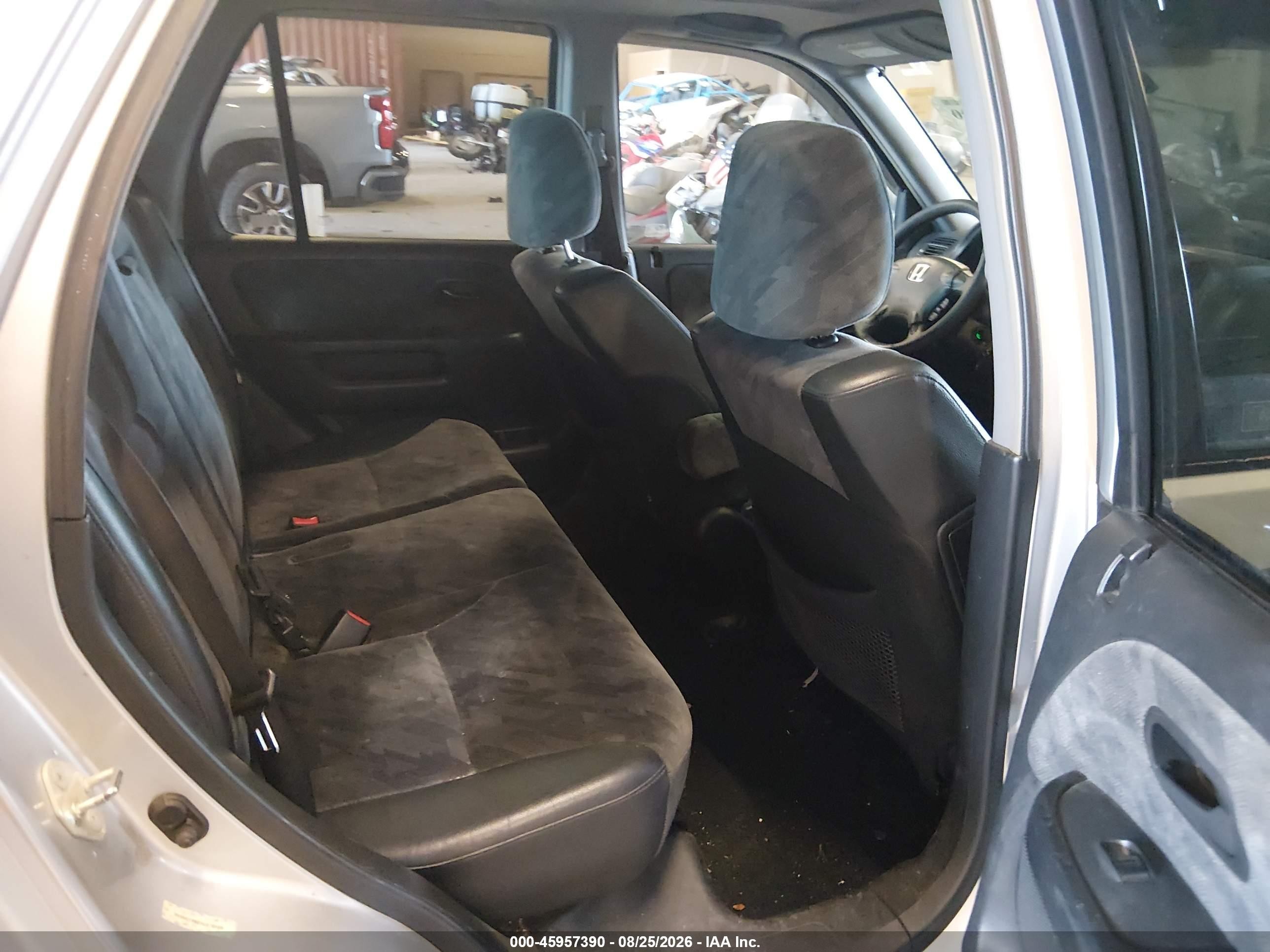 2004 Honda Cr-v Ex Silver vin: SHSRD78824U218469