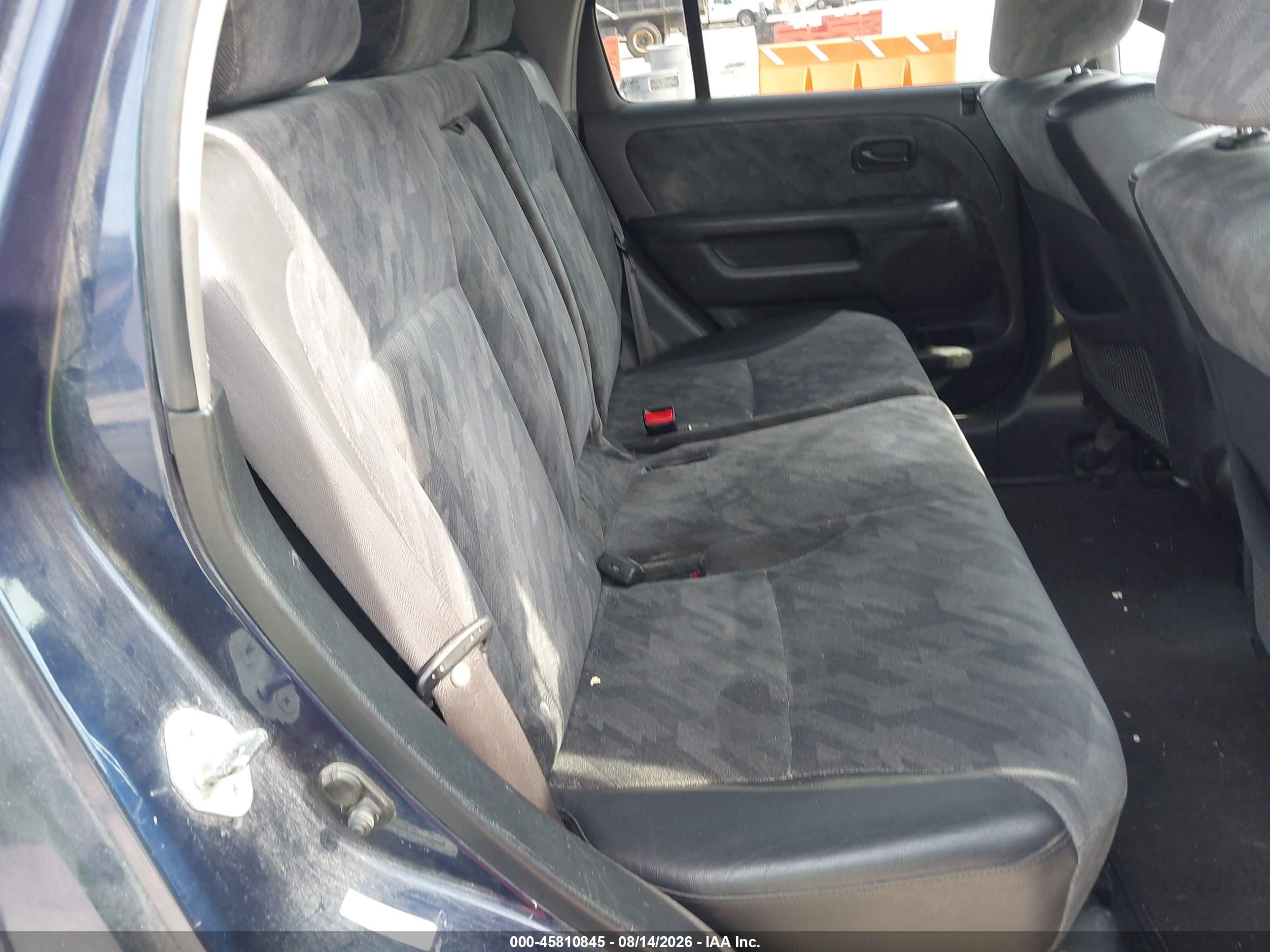2004 Honda Cr-v Ex Blue vin: SHSRD78824U230069
