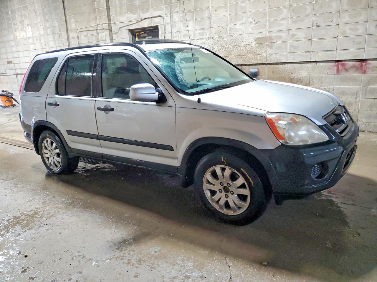 2005 Honda Cr-v Ex Серебряный vin: SHSRD78825U321196