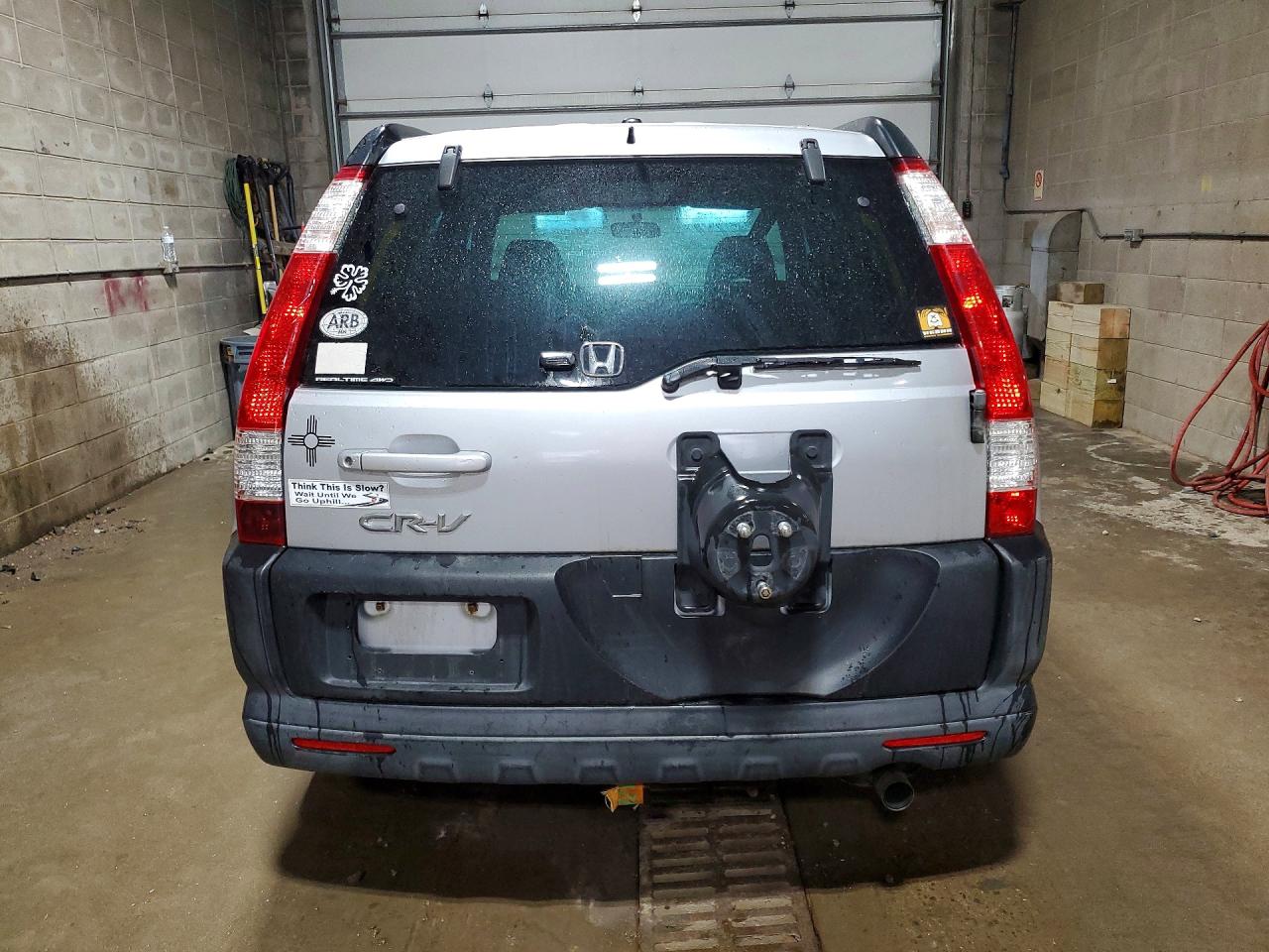 2005 Honda Cr-v Ex Серебряный vin: SHSRD78825U321196