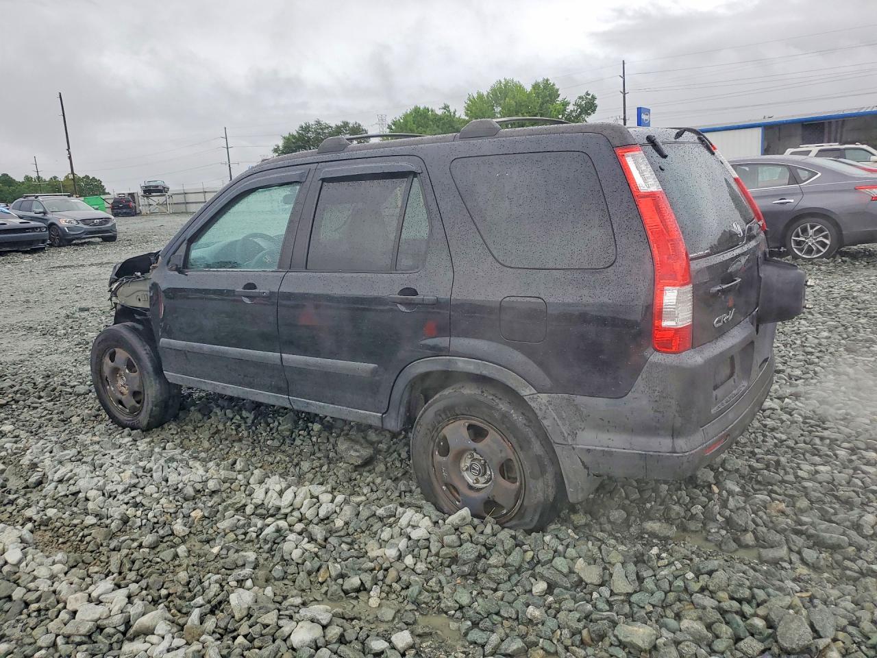 2006 Honda Cr-v Ex Black vin: SHSRD78826U410543