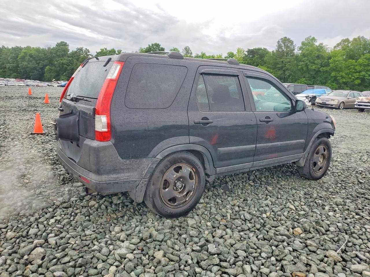 2006 Honda Cr-v Ex Black vin: SHSRD78826U410543