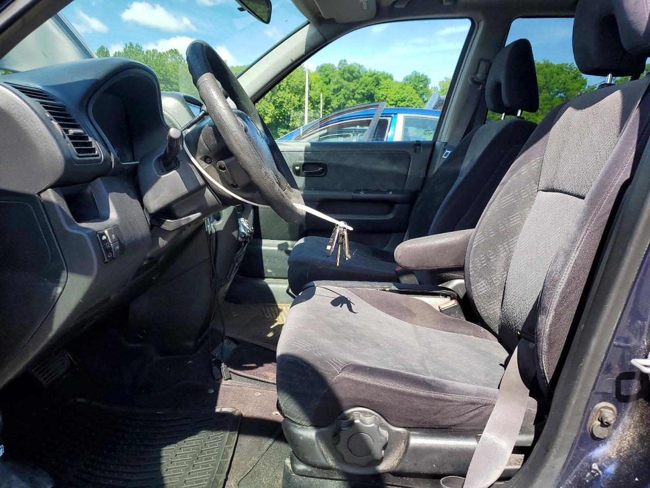 2006 Honda Cr-v Ex Blue vin: SHSRD78826U442294