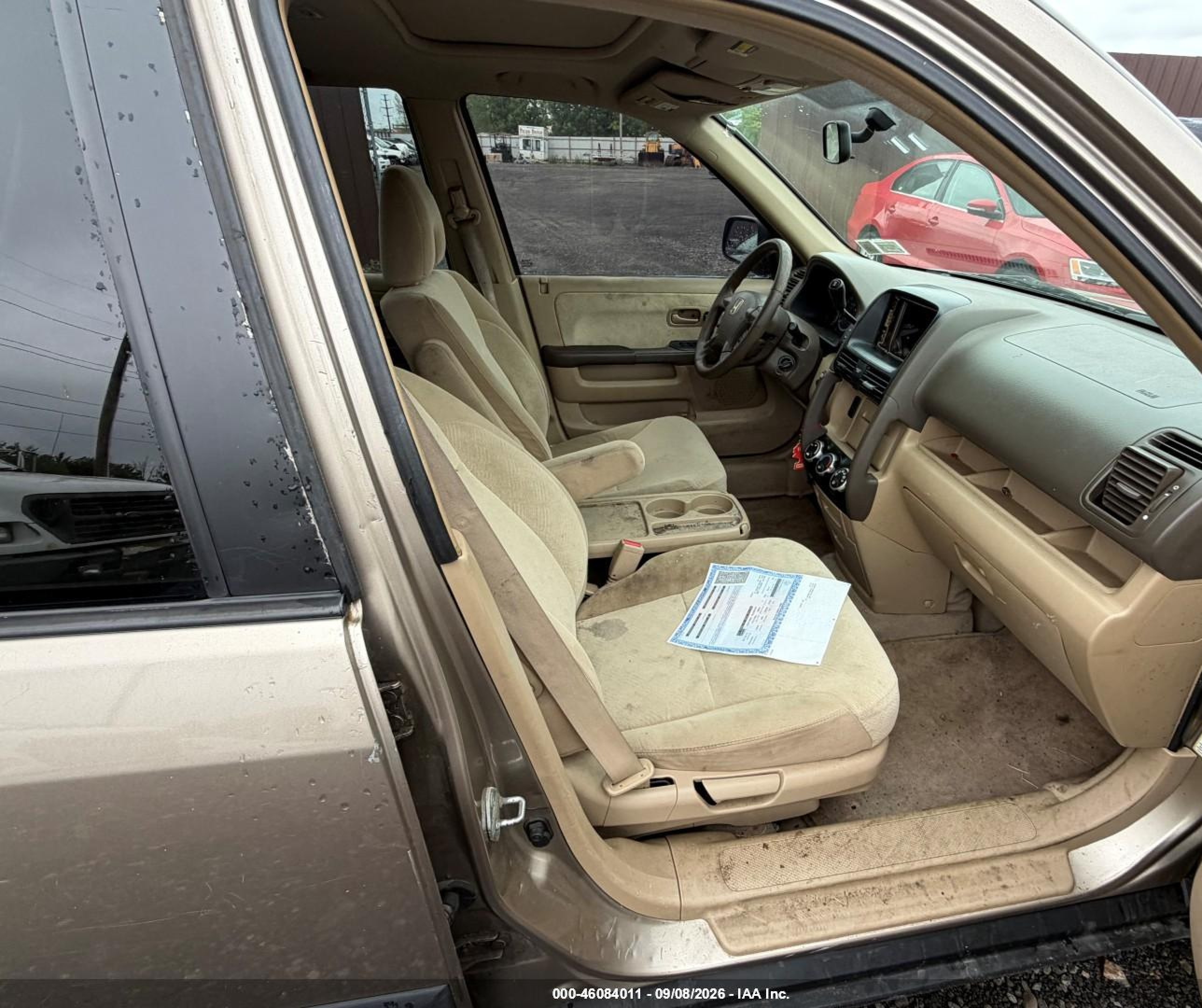 2006 Honda Cr-v Ex Gold vin: SHSRD78826U446118