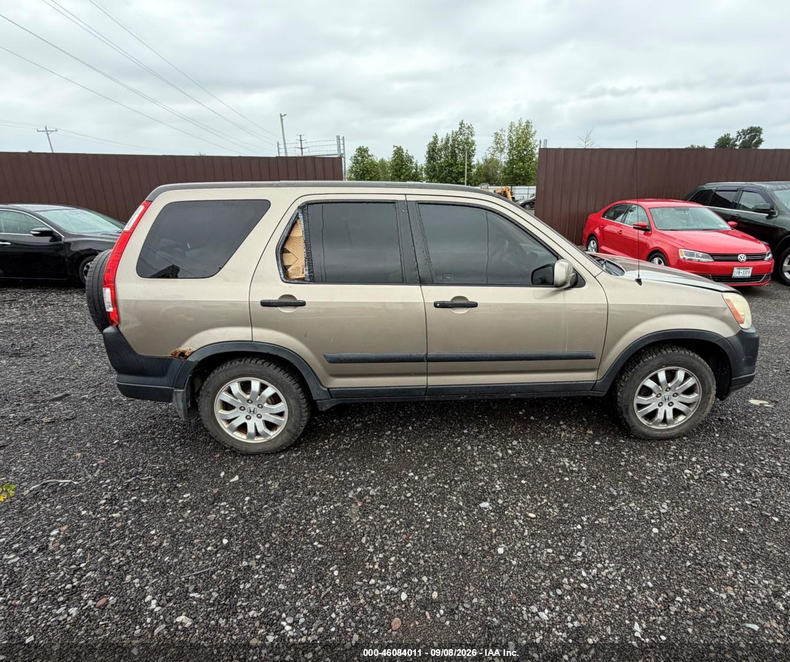 2006 Honda Cr-v Ex Gold vin: SHSRD78826U446118