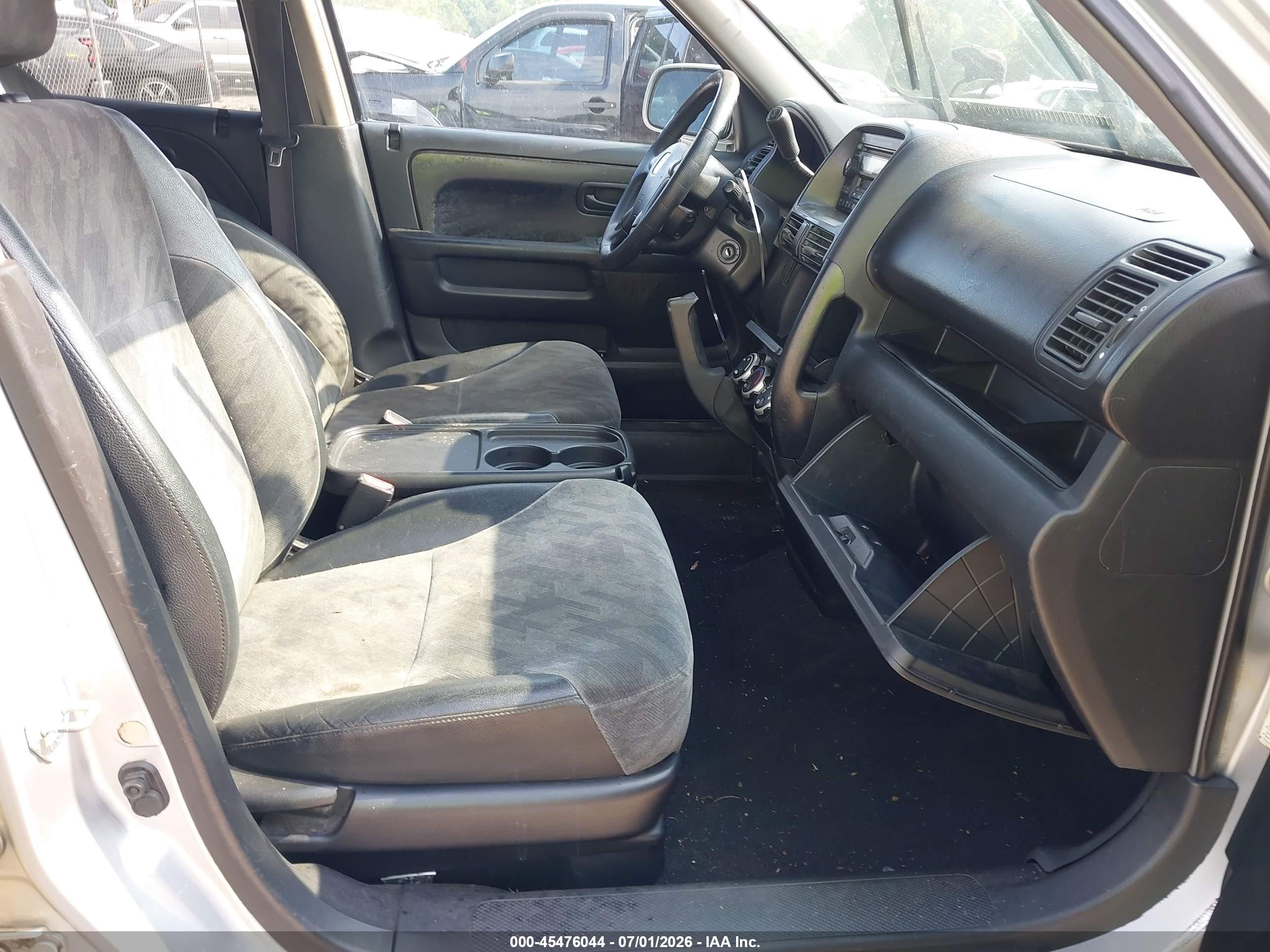 2003 Honda Cr-v Ex Silver vin: SHSRD78833U103085